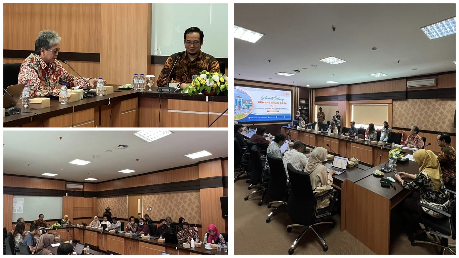 Fip Unesa Hadiri Fgd Antara Kementerian Desa Pdtt Dengan Unesa Bahas