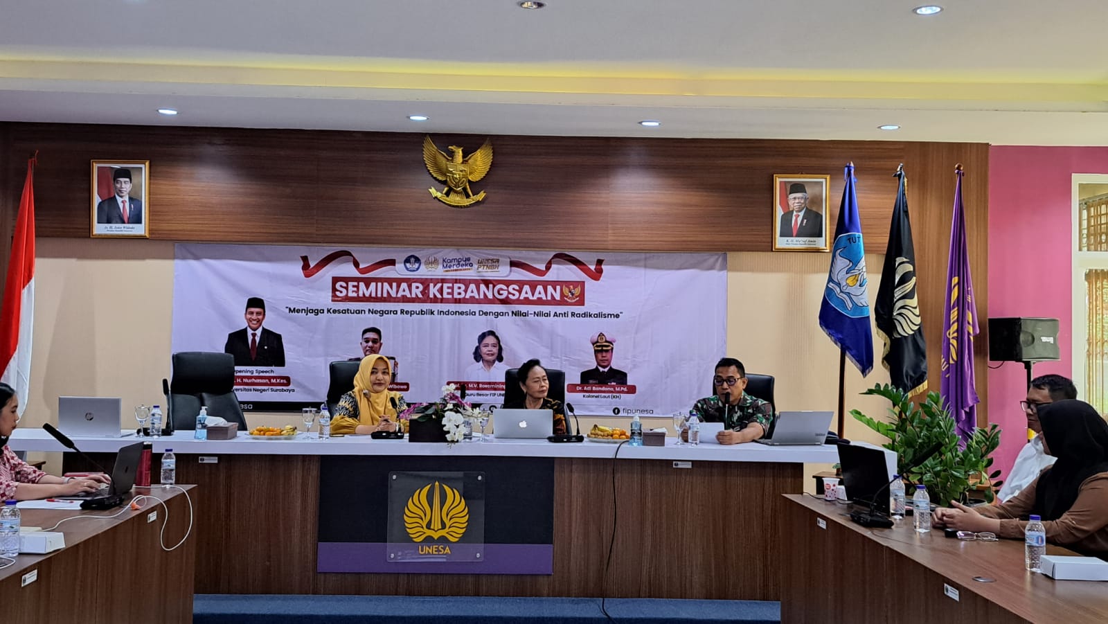 Fakultas Ilmu Pendidikan UNESA Gelar Seminar Kebangsaan tentang Anti Radikalisme