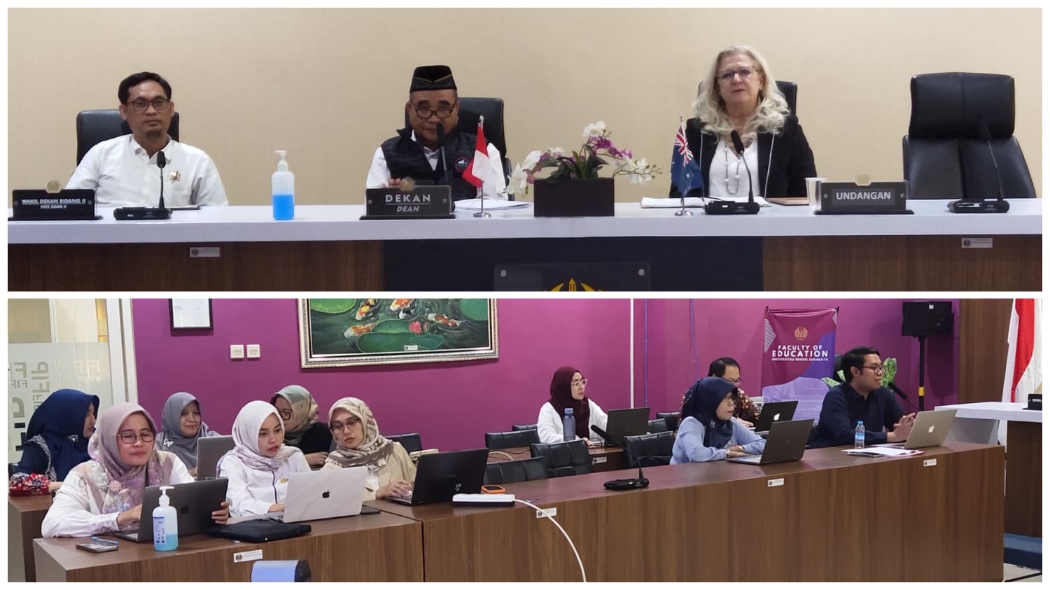 FIP UNESA Melakukan Inisiasi Kerjasama dengan University of Newcastle Guna Tingkatkan Kualitas Pendidikan