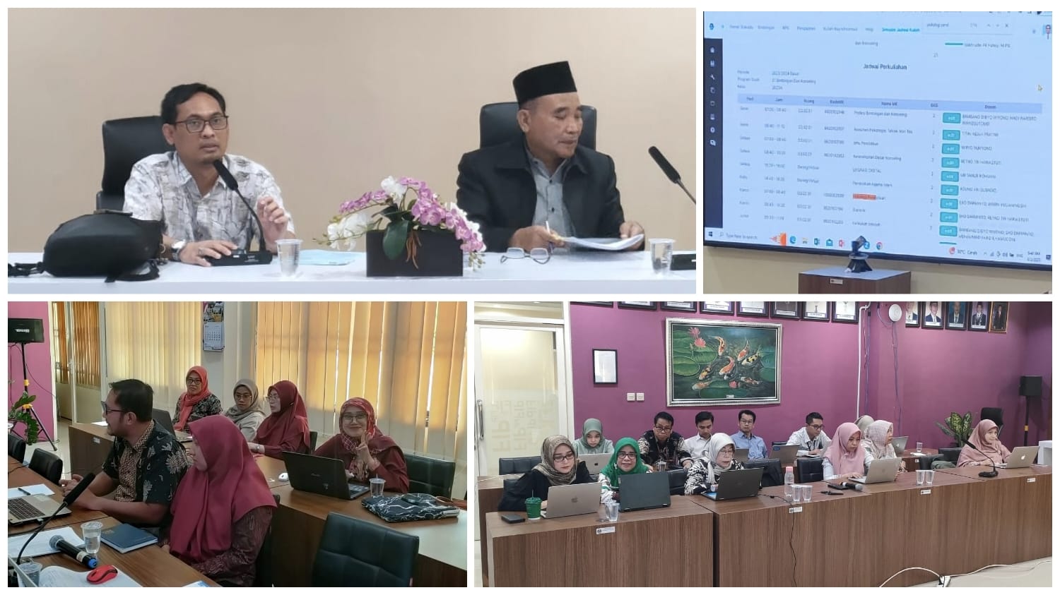 FIP UNESA Gelar Rapat Koordinasi Persiapan Penyusunan Jadwal Perkuliahan Semester Gasal 2023/2024 melalui SIDIA