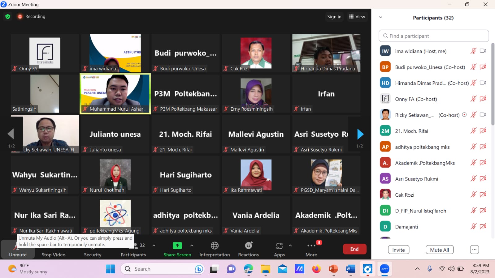 FIP UNESA Menggelar Pendampingan Registrasi Seminar Internasional ICEI