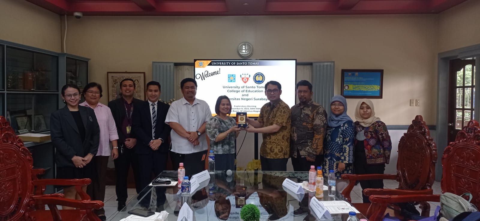 FIP UNESA Membangun Kerjasama dengan College of Education, University of Santo Tomas, Filipina