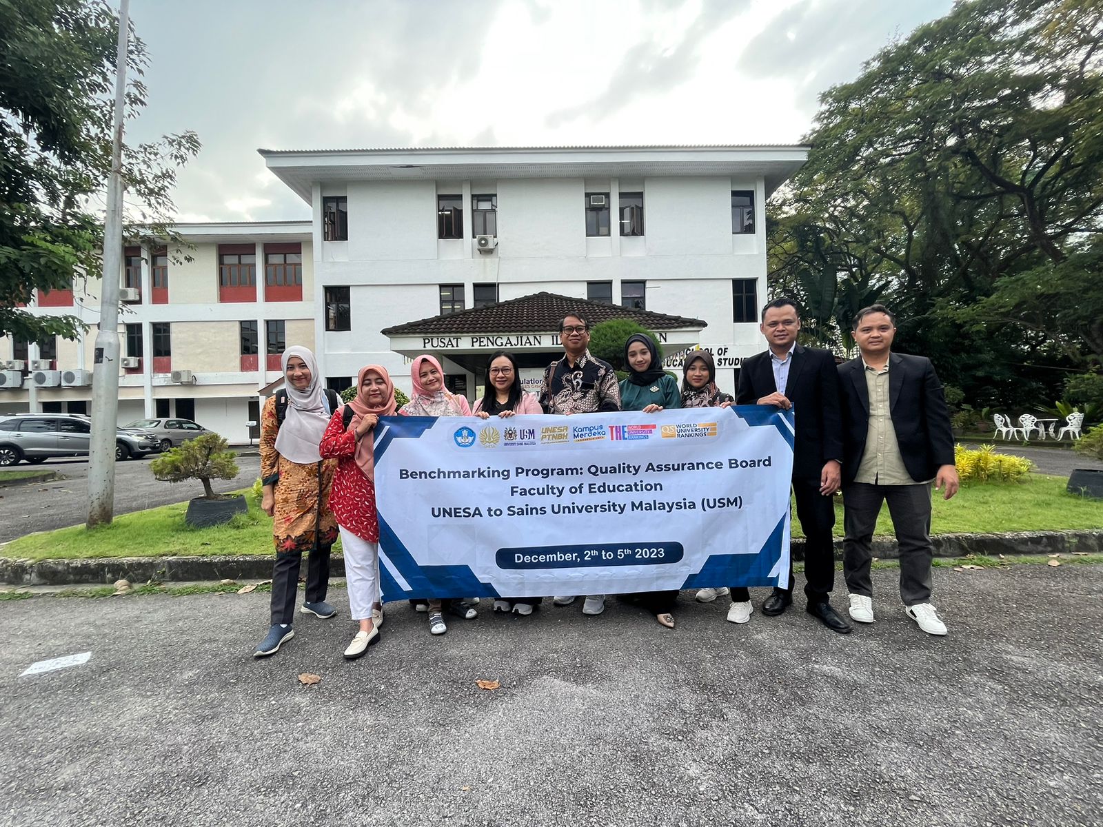 GPM FIP UNESA Berkegiatan Benchmarking ke University Sains Malaysia untuk Peningkatan Mutu Pendidikan