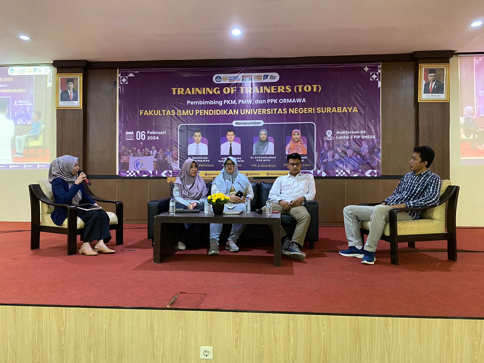 <strong>FIP UNESA Mengadakan Workshop TOT untuk Meningkatkan Kualitas Pembimbing Ormawa</strong>