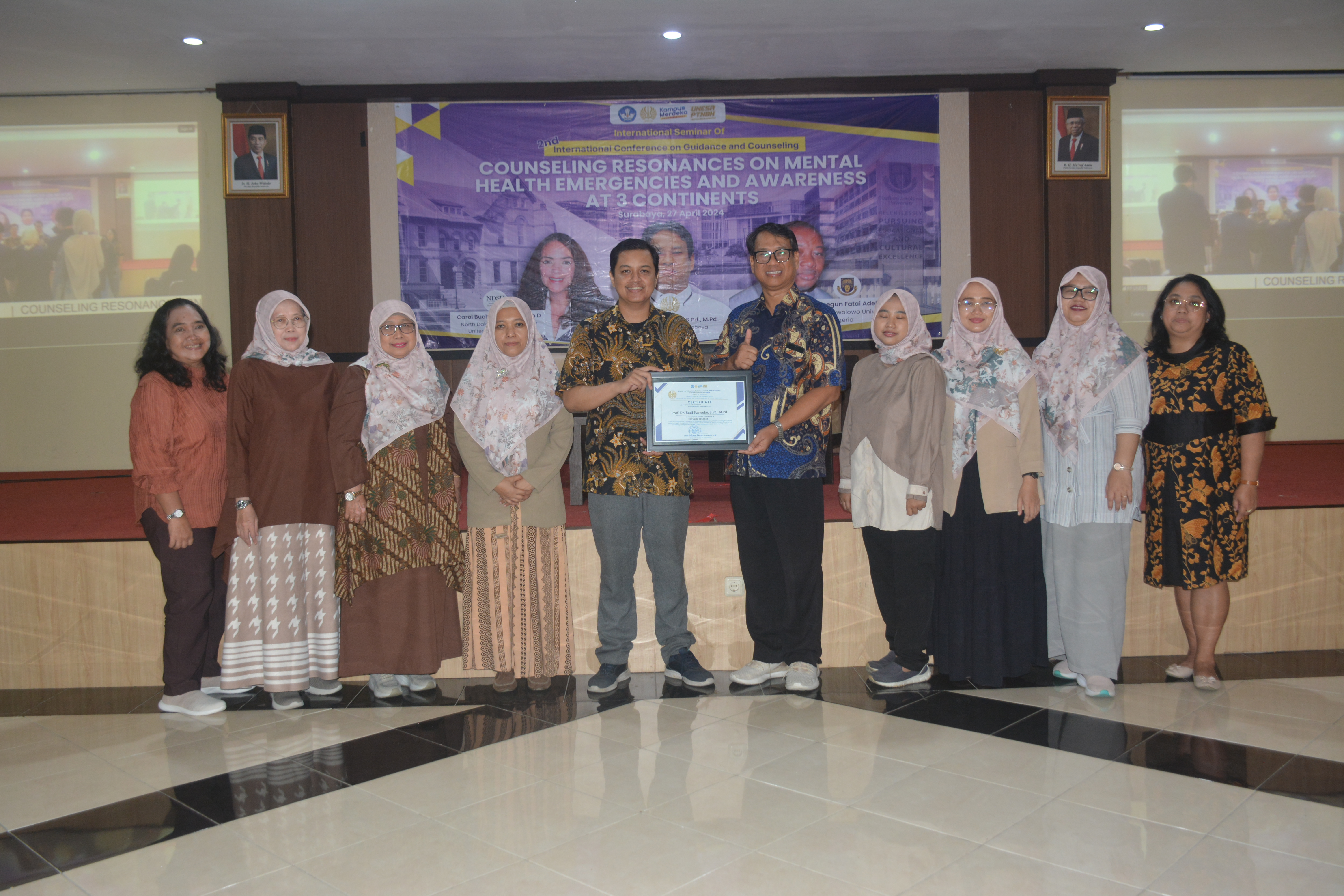 BK FIP UNESA Adakan Konferensi Internasional Bandingkan Model Konseling di 3 Negara