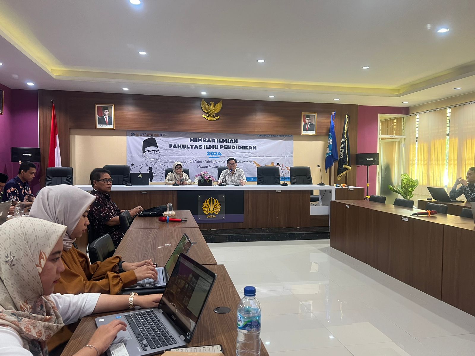 Menuju Indonesia Emas 2045, FIP UNESA Gelar Mimbar Ilmiah Kedua