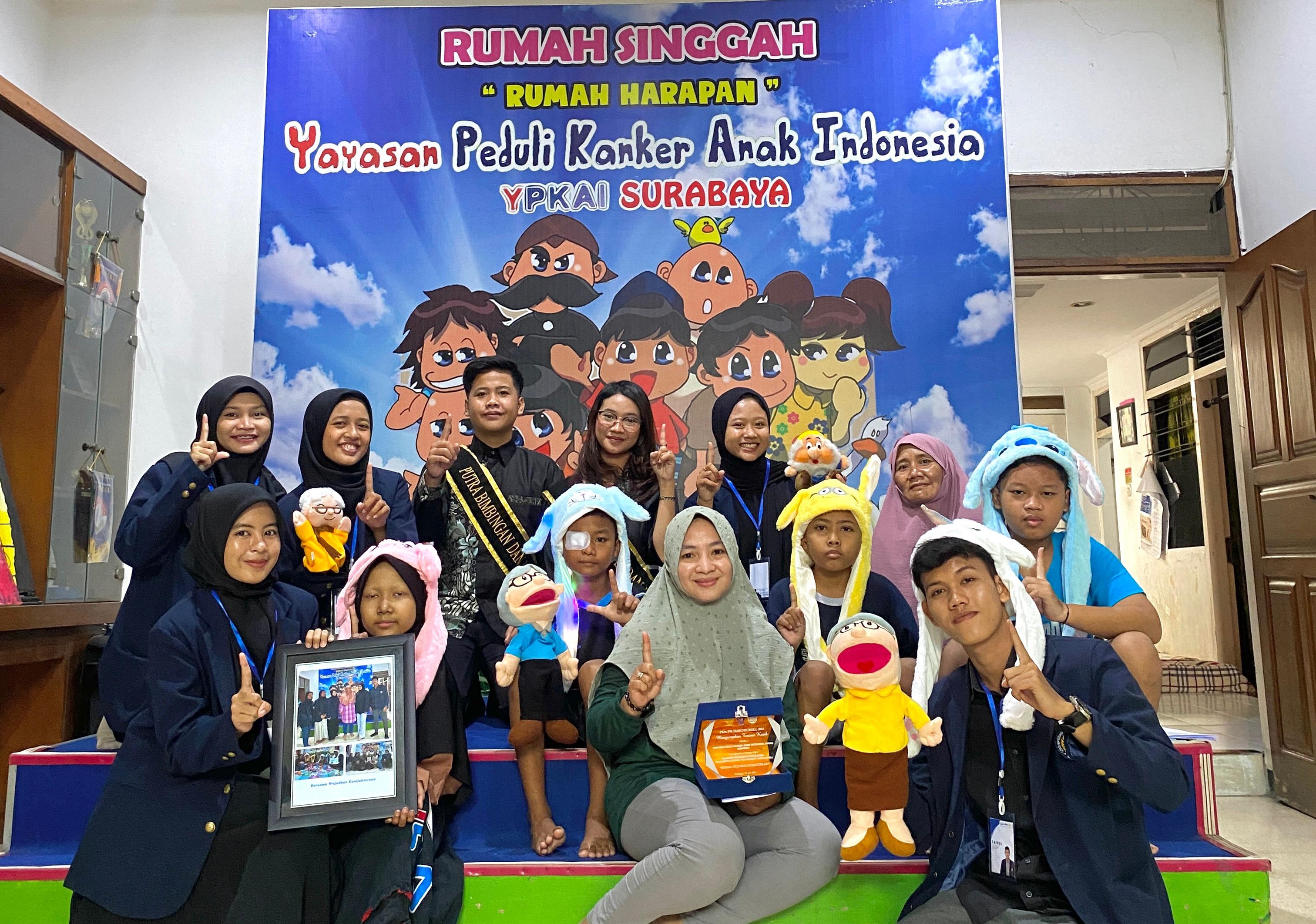 Mahasiswa PKM-PM Harchilwell FIP UNESA Rancang Program Konseling Logotherapy, Tanamkan Semangat pada Anak Penyandang Kanker