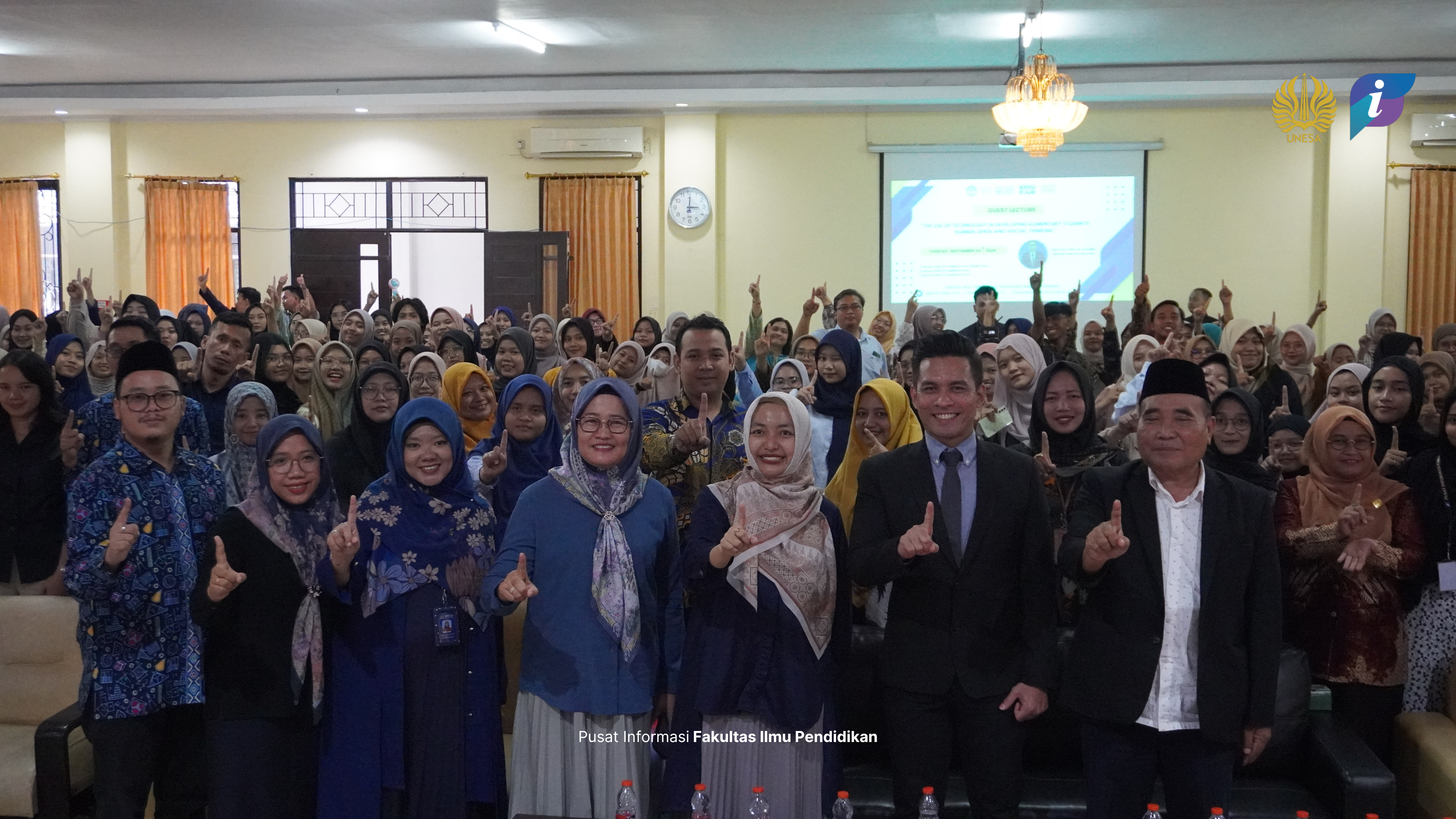 S1 PGSD, S2 Dikdas, S3 Dikdas FIP UNESA Gelar Kuliah Tamu Bahas Pemanfaatan Teknologi dalam Meningkatkan <em>Number Sense</em> dan <em>Spatial Thinking</em>