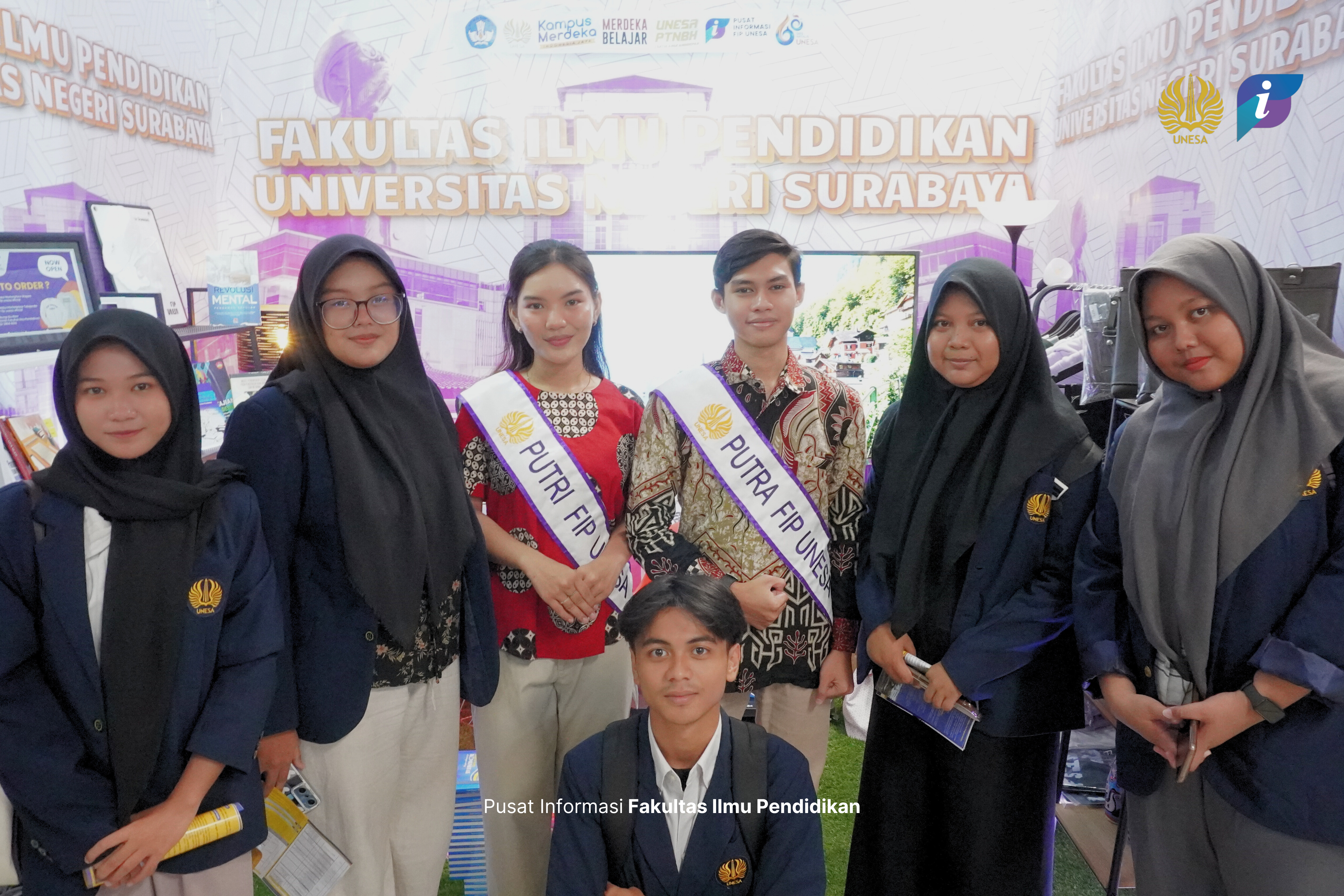 FIP UNESA Ikut Andil dalam Kegiatan Pameran KONASPI XI 2024