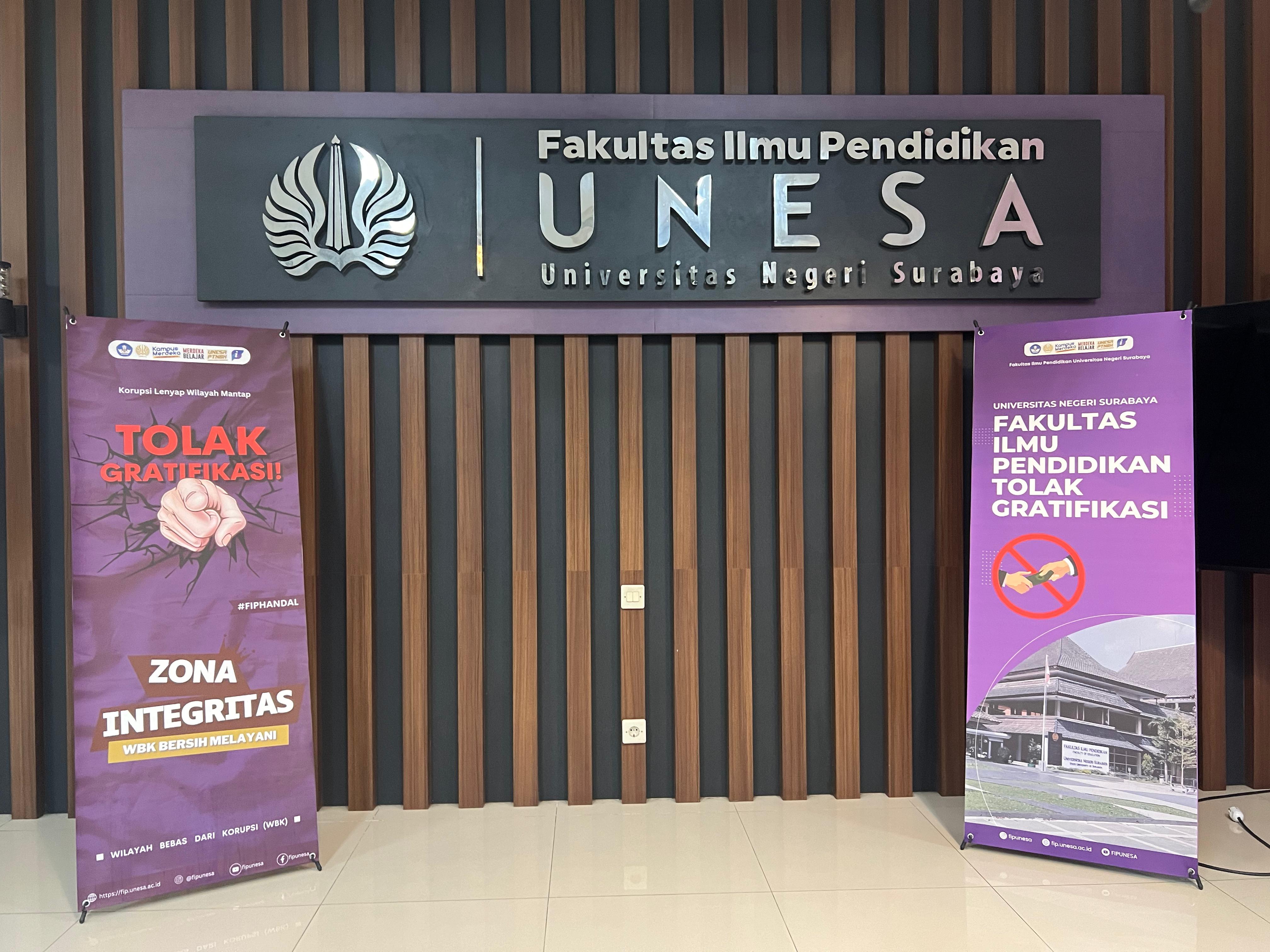 FIP UNESA Perkuat Zona Integritas dengan Tolak Gratifikasi di Lingkungan Kampus, Ciptakan Budaya Akademik Bersih dan Transparan