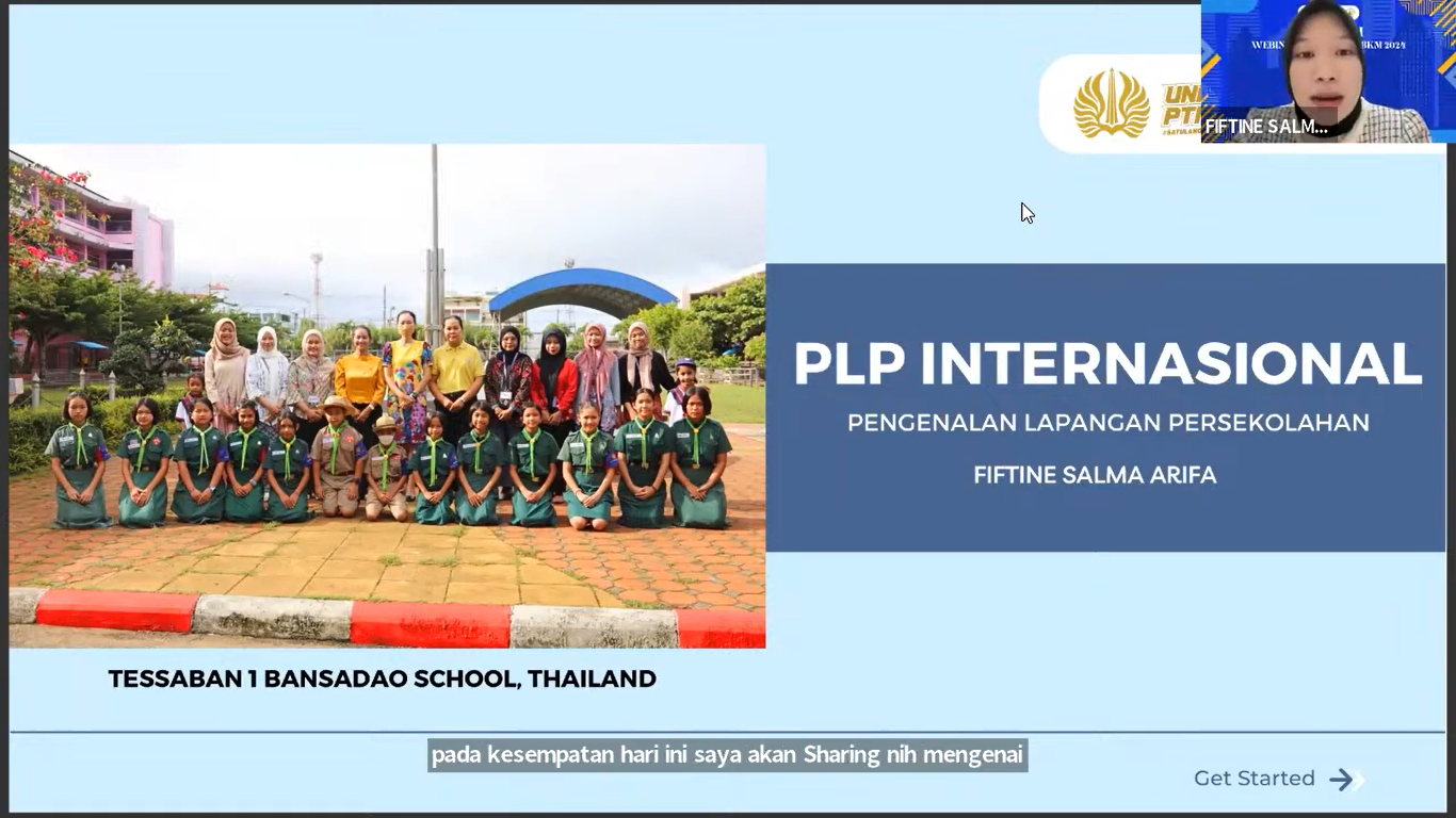 Webinar Nasional MBKM PGSD FIP UNESA: Pengalaman Nyata Mahasiswa dalam Pengembangan Diri