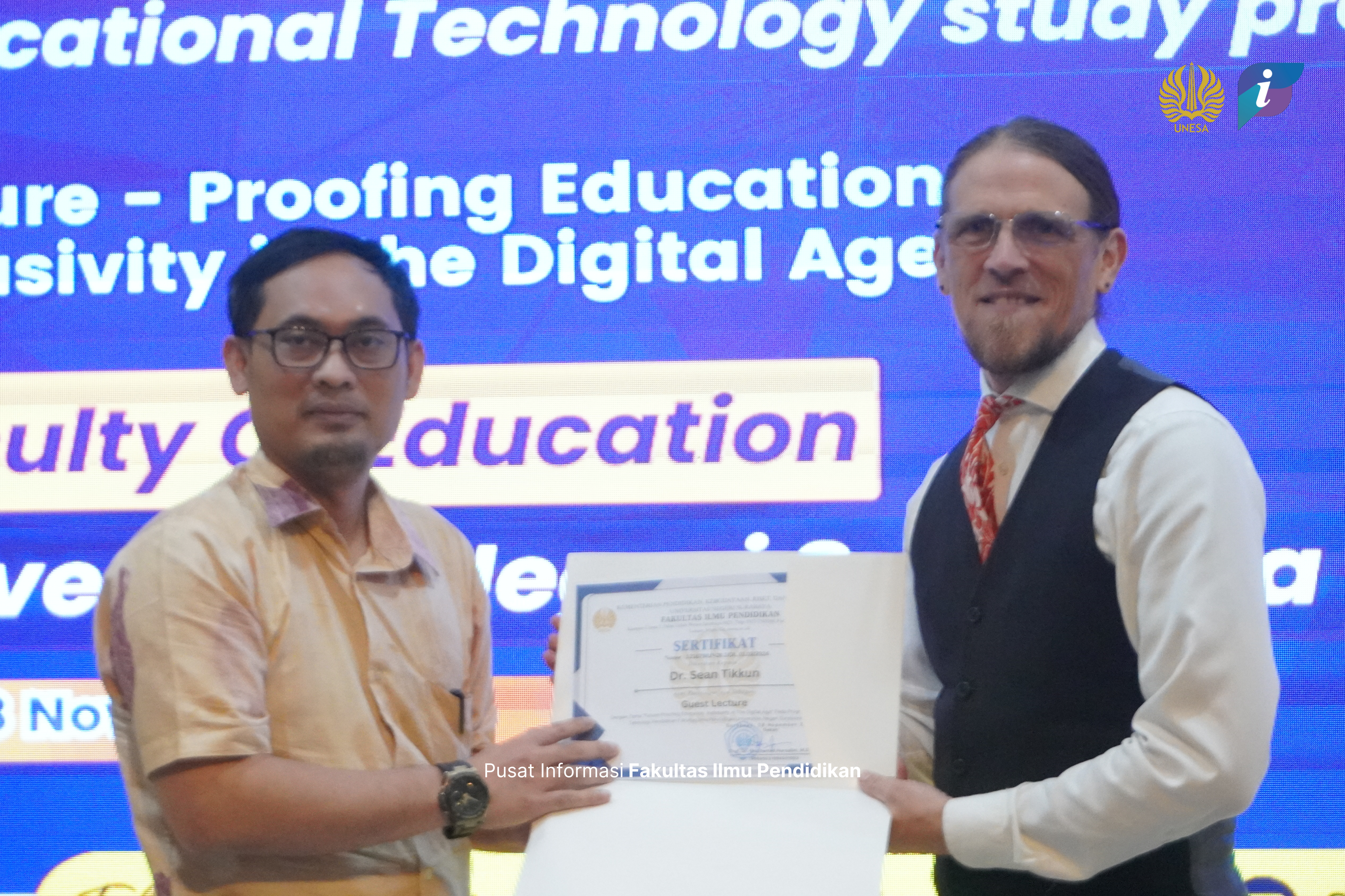 Teknologi Pendidikan FIP UNESA Gelar Kuliah Tamu Guna Bekalkan Mahasiswa Terkait Pendidikan Inklusif di Era Digital