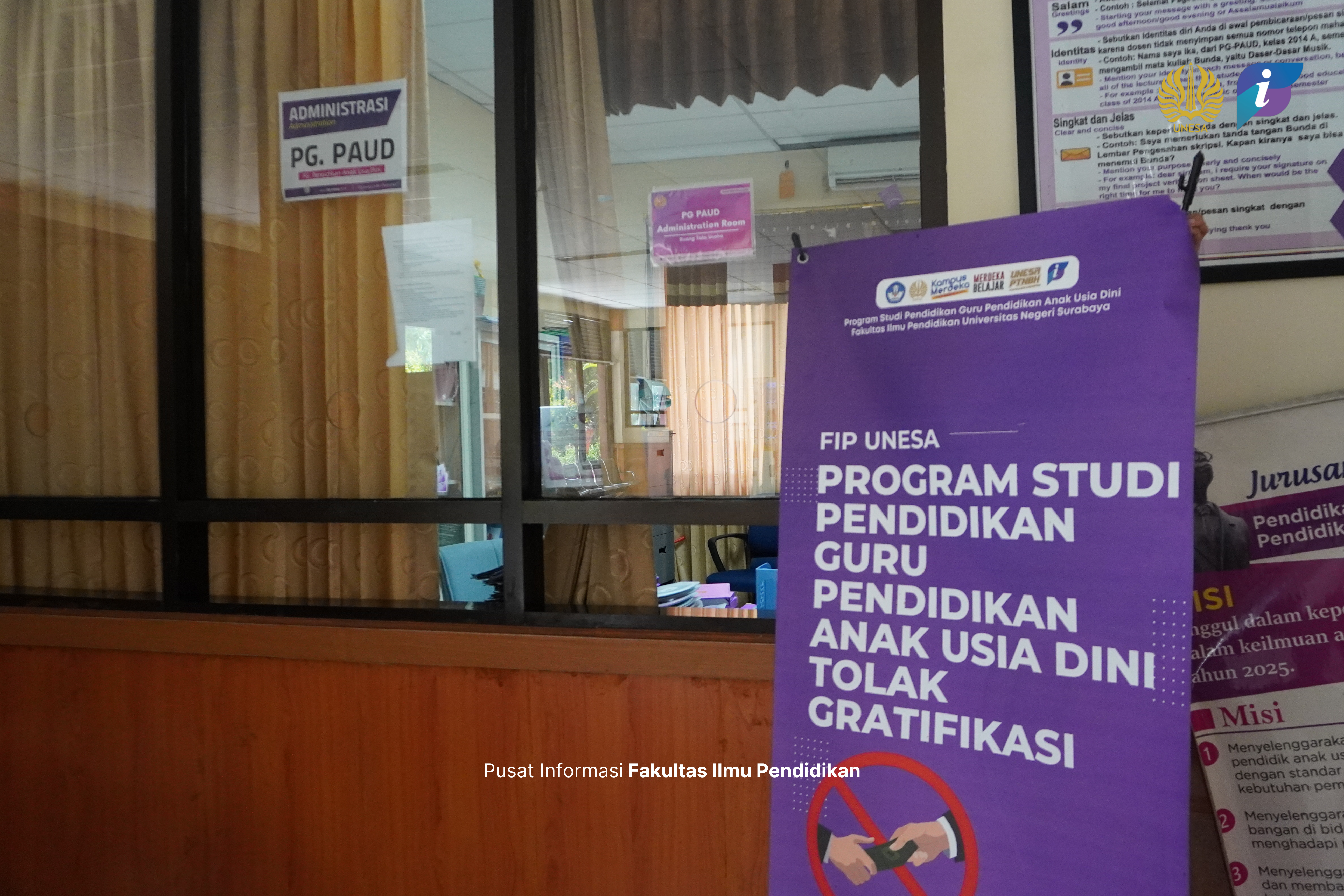 Prodi PG-PAUD FIP UNESA Tegaskan Komitmen Tolak Gratifikasi untuk Mewujudkan Zona Integritas di Kampus
