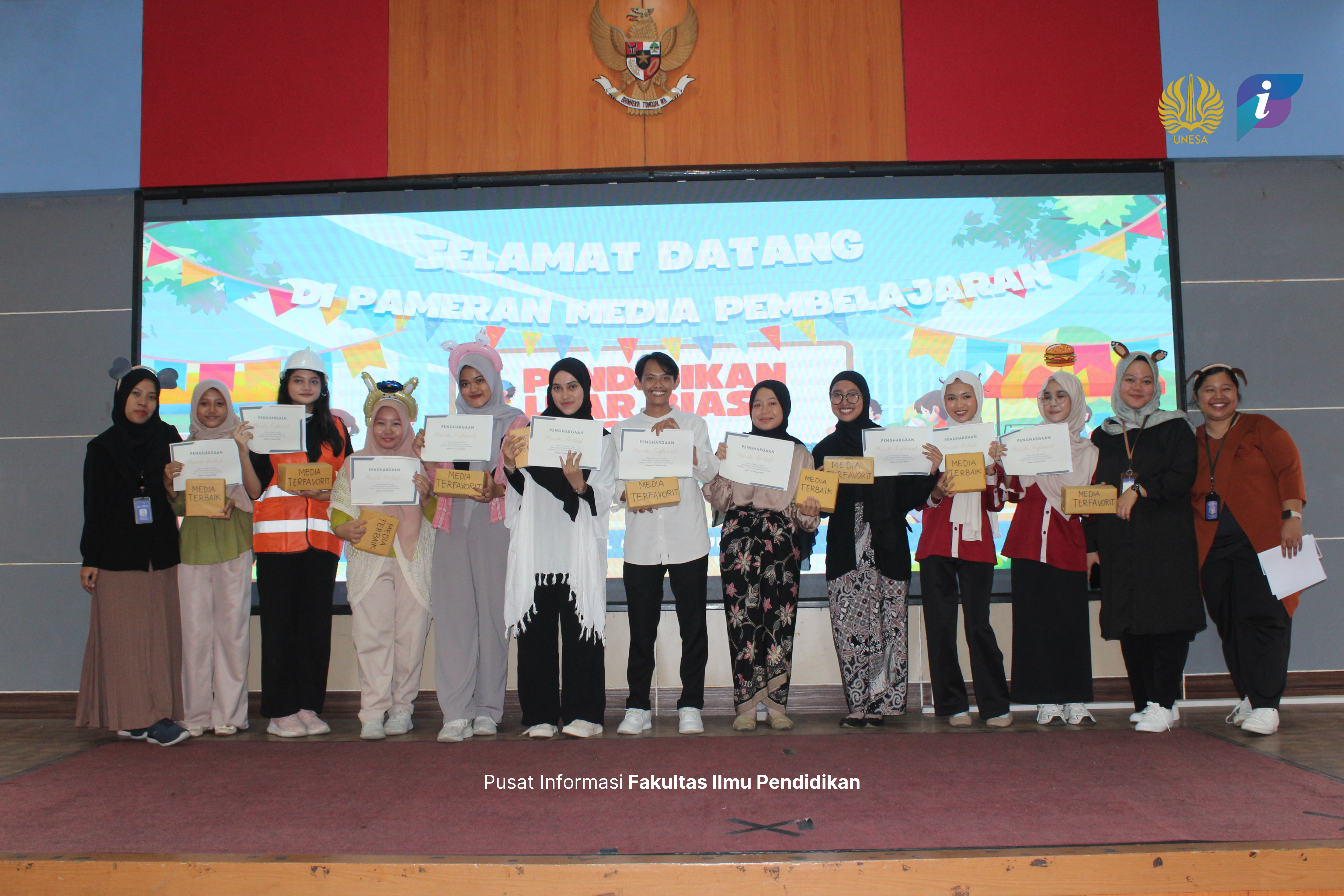 Tingkatkan Kualitas Pendidikan ABK, Prodi PLB FIP UNESA Tampilkan Karya Inovatif Dalam Pameran Media Pembelajaran