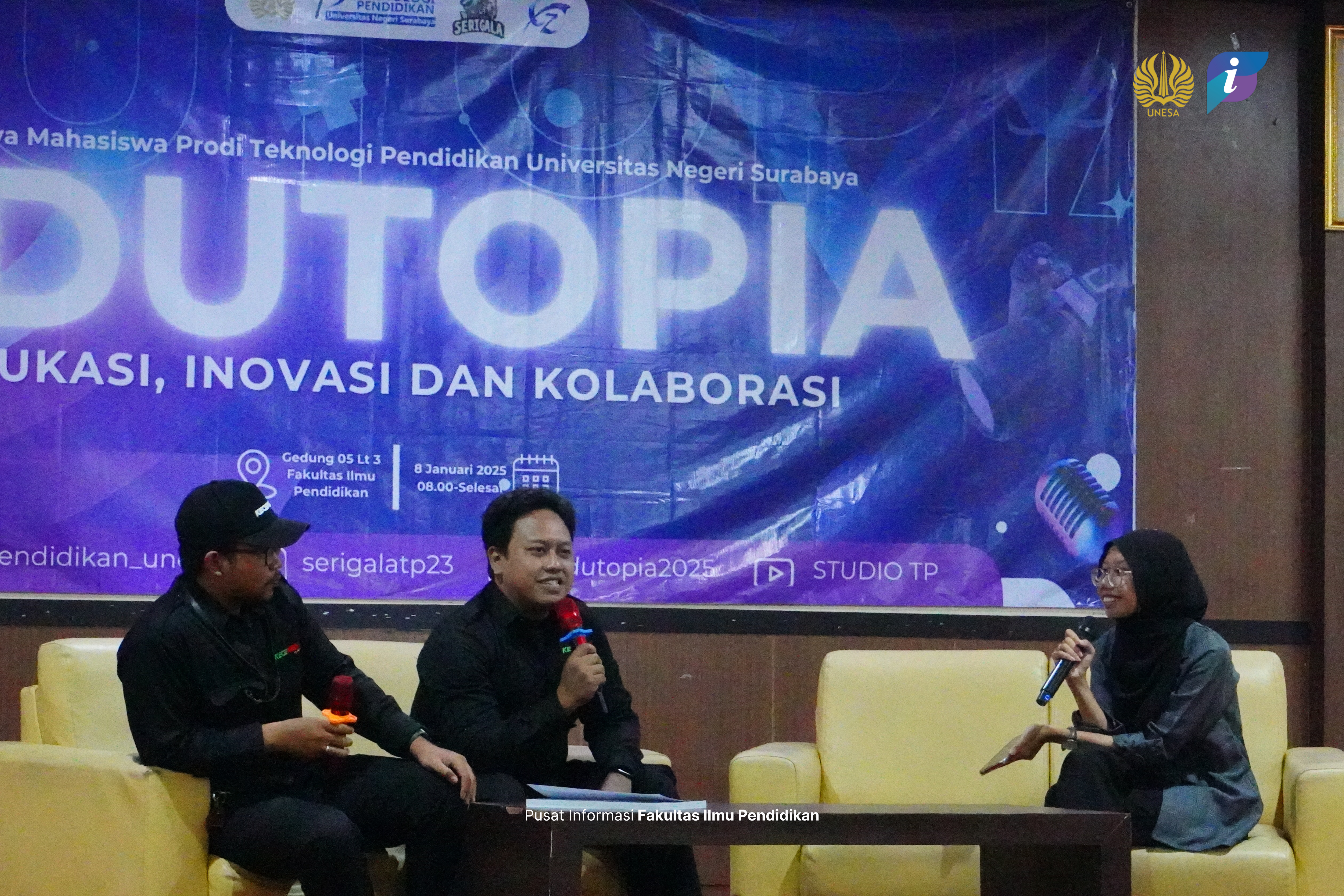 EDUTOPIA 2025: Pameran Edukasi, Inovasi, dan Kolaborasi Mahasiswa Teknologi Pendidikan UNESA