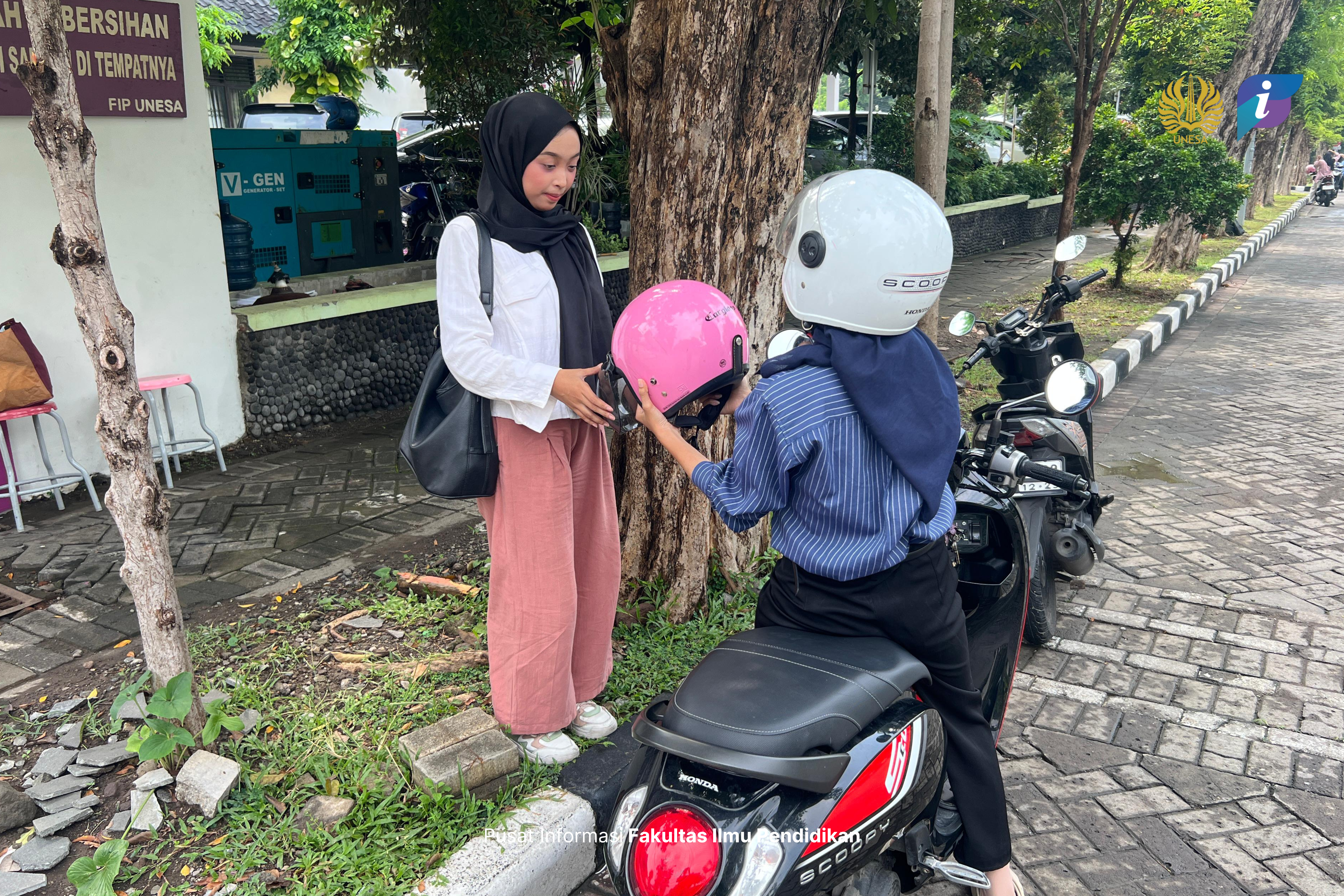 Mahasiswa FIP UNESA Dukung NesaRide, Layanan Transportasi Karya Mahasiswa yang Praktis dan Terjangkau 