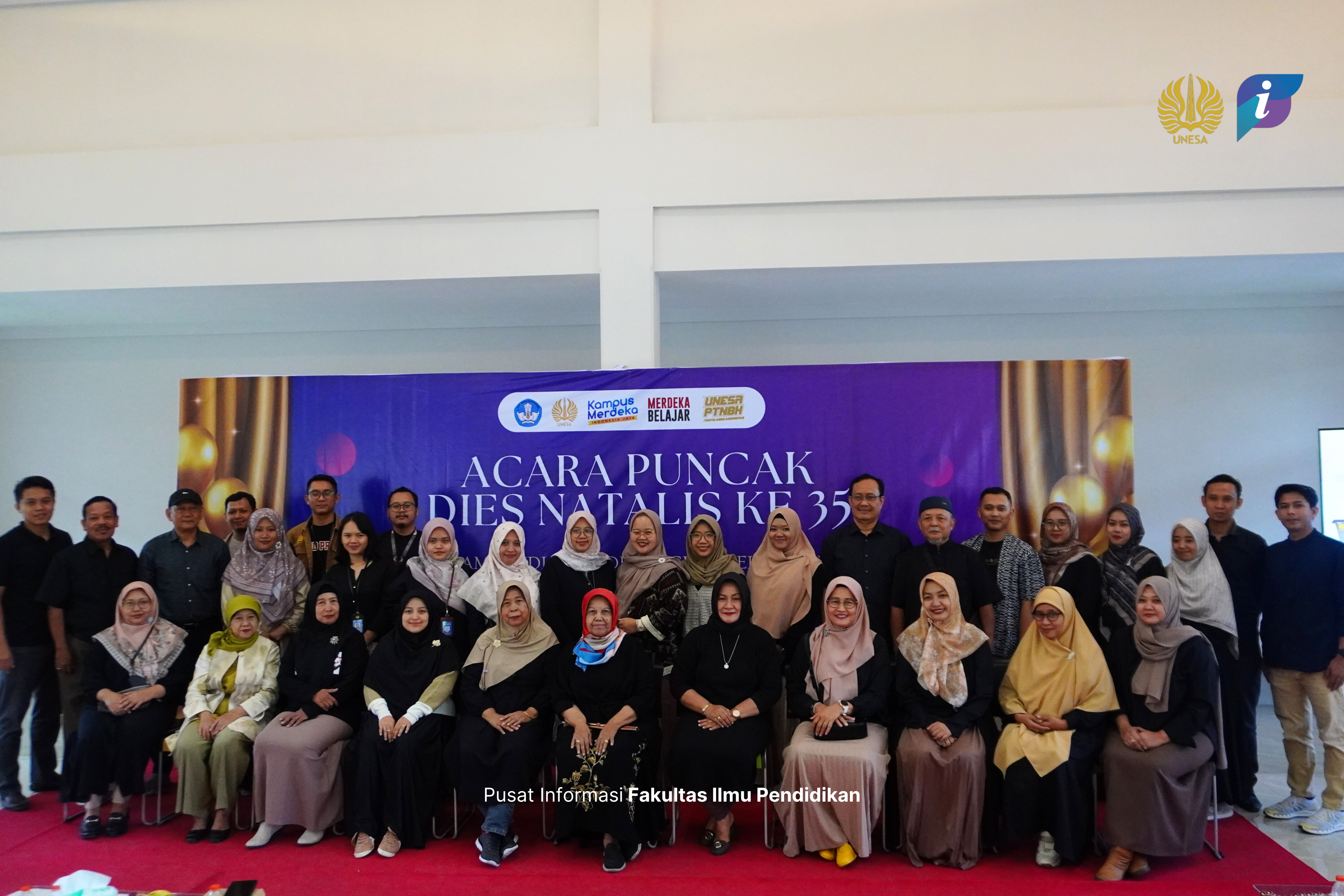Rayakan Momentum Bersama, PGSD FIP UNESA Meriahkan Dies Natalis ke-35 dengan Semangat Baru Menuju Indonesia Emas 2045