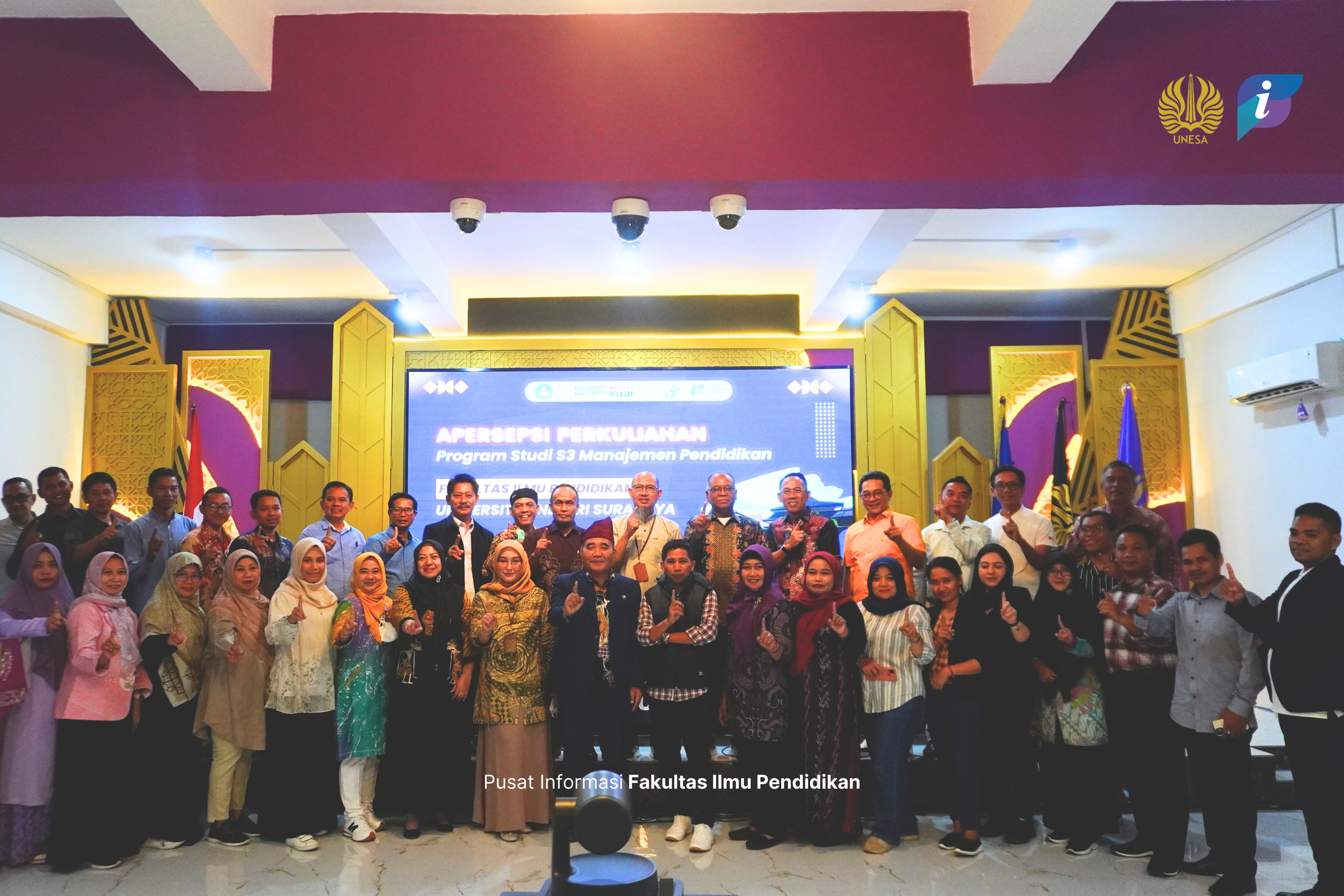 FIP UNESA Perkuat Komitmen Akademik melalui Apersepsi S3 Manajemen Pendidikan