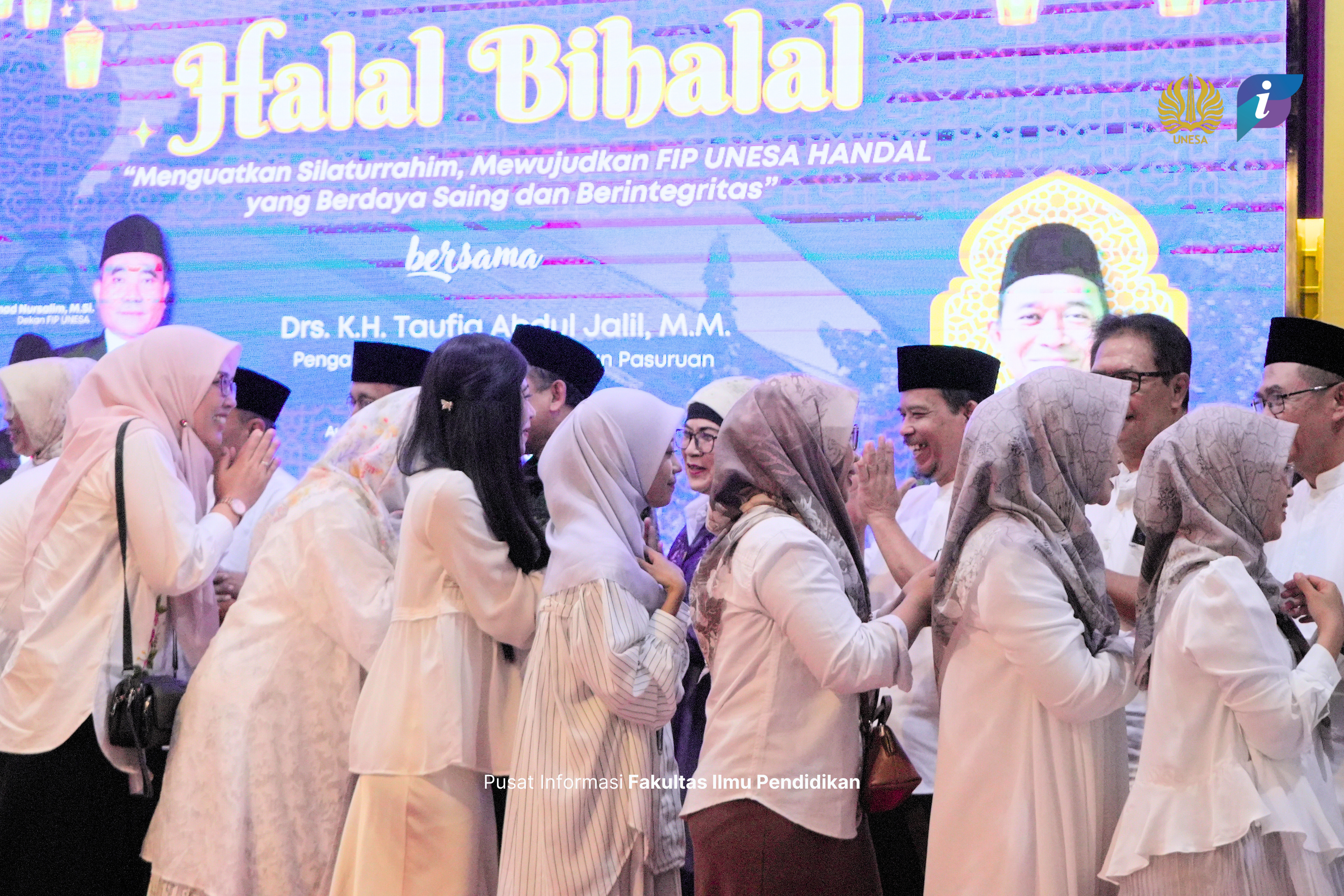 Dari Silaturahmi Menuju Sinergi: FIP UNESA Gelar Halal Bihalal dan Launching Bulan Pendidikan