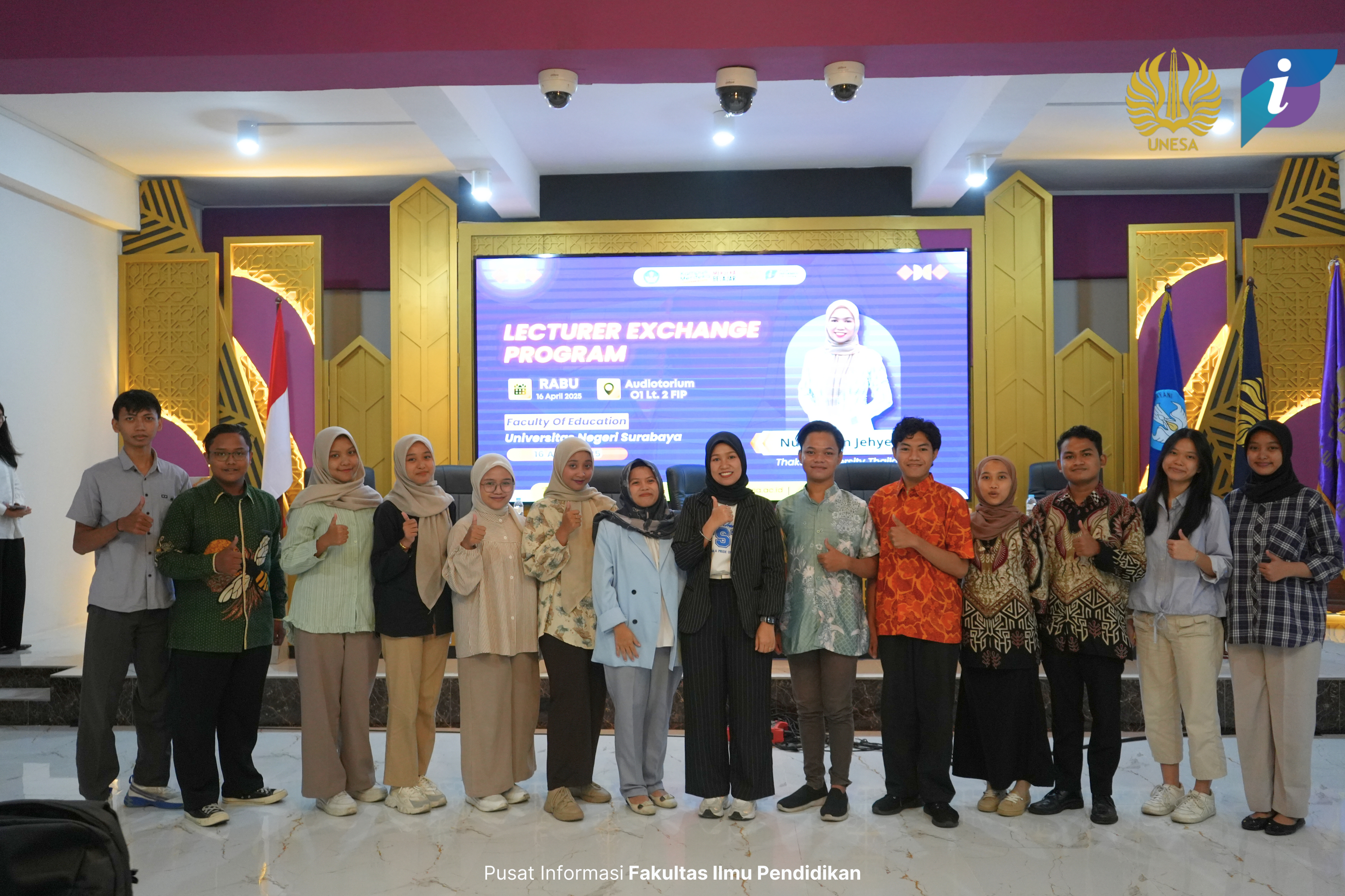 Memperluas Kolaborasi Internasional FIP UNESA dan Thaksin University Adakan Lecture Exchange