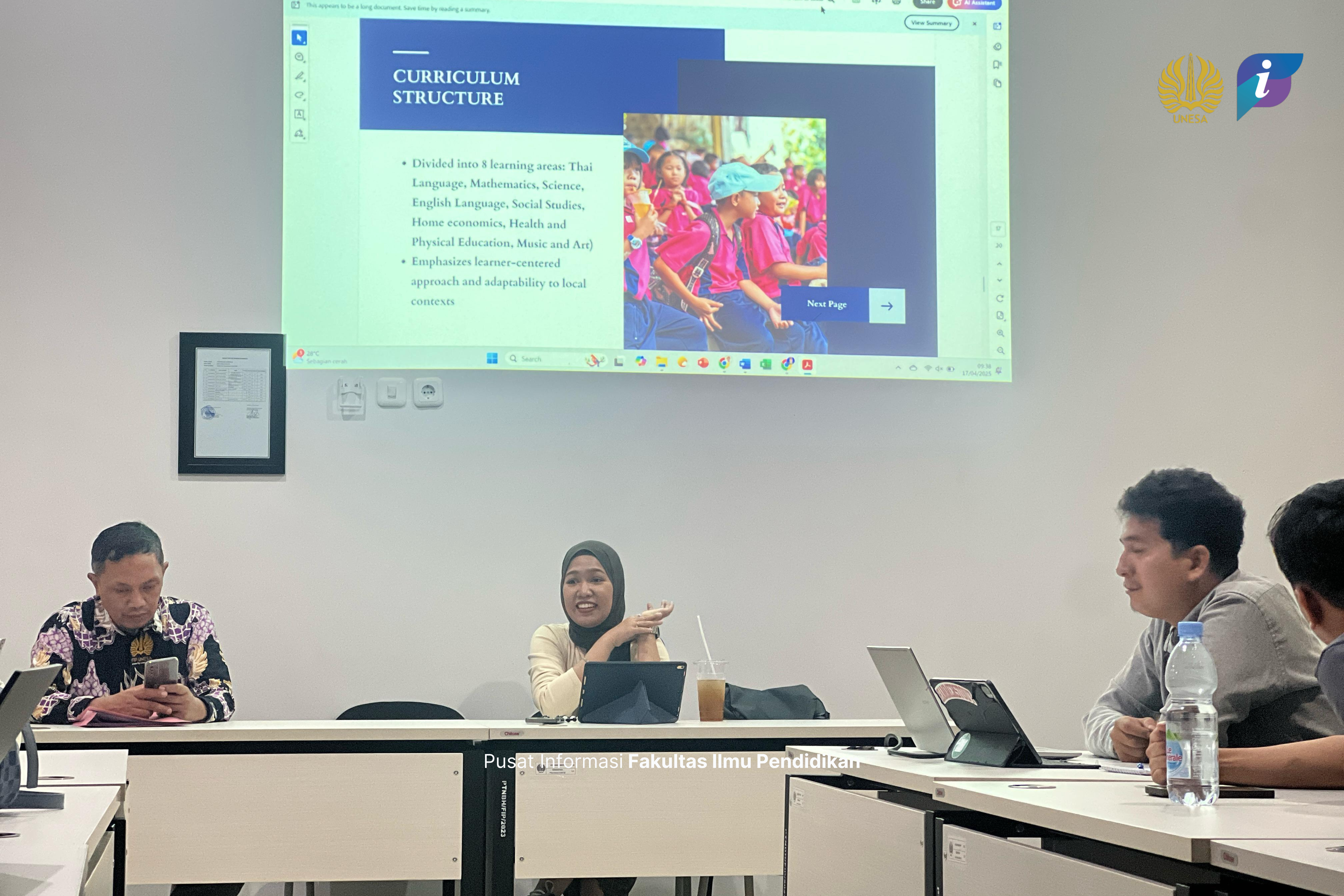 FIP UNESA Hadirkan Dosen Thaksin University Thailand dalam Lecture Exchange, Bahas Sistem Pendidikan dan Kurikulum Abad-21