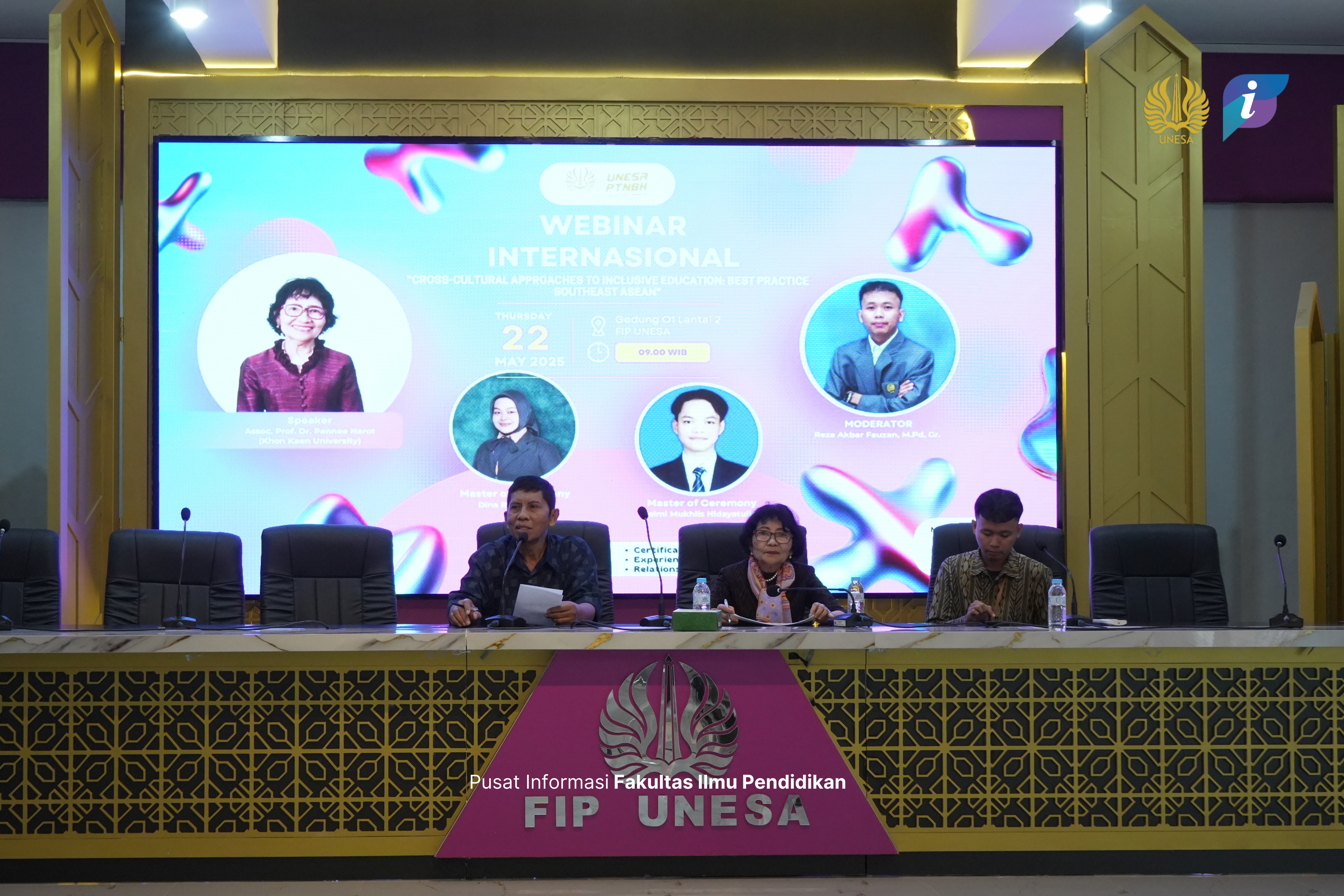 Dari Thailand ke UNESA, Webinar PLB FIP Kupas Tuntas Pendidikan Inklusif Lintas Budaya