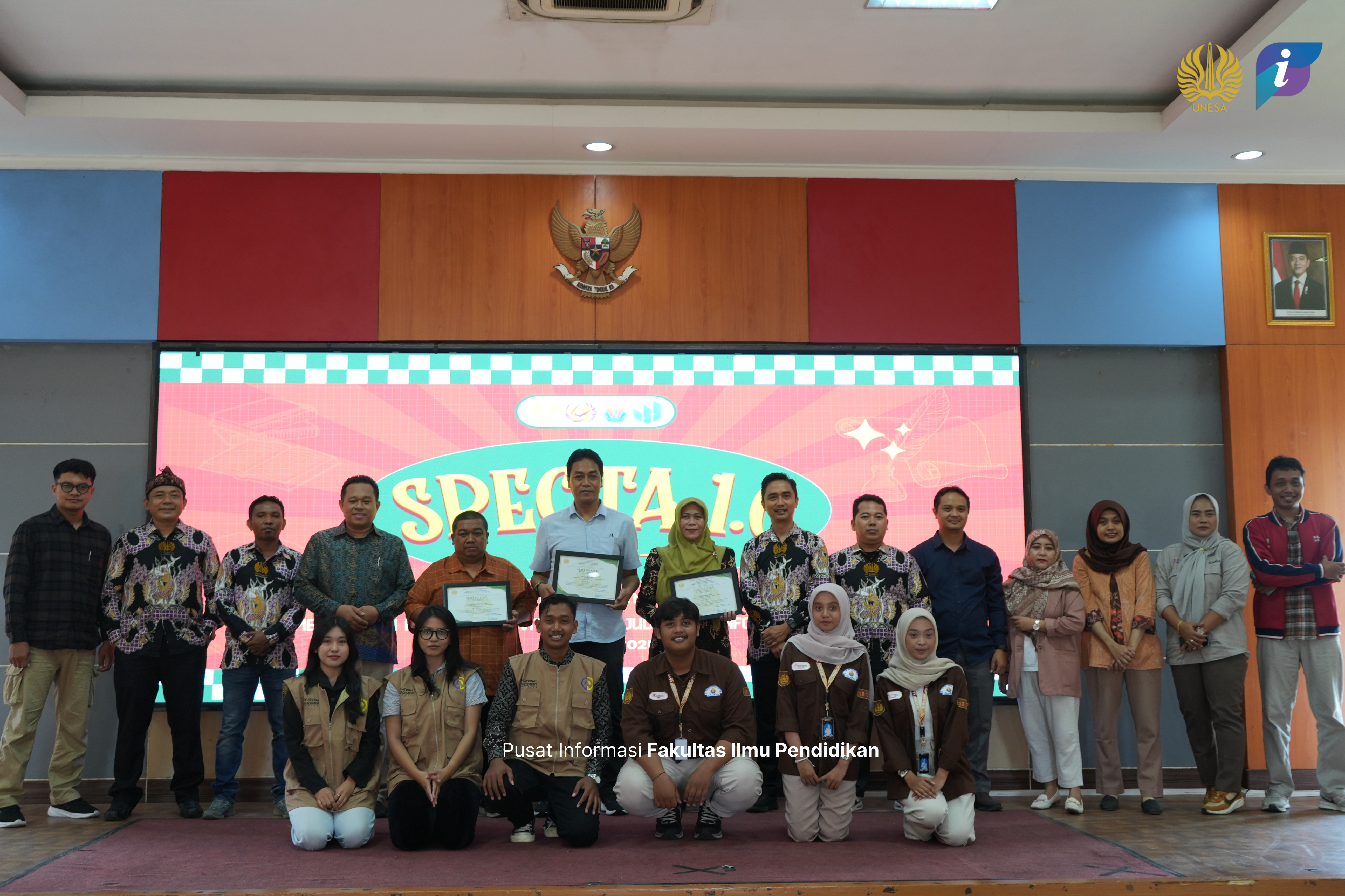 Mahasiswa MP FIP UNESA Unjuk Karya Berdampak dalam Specta 1.0