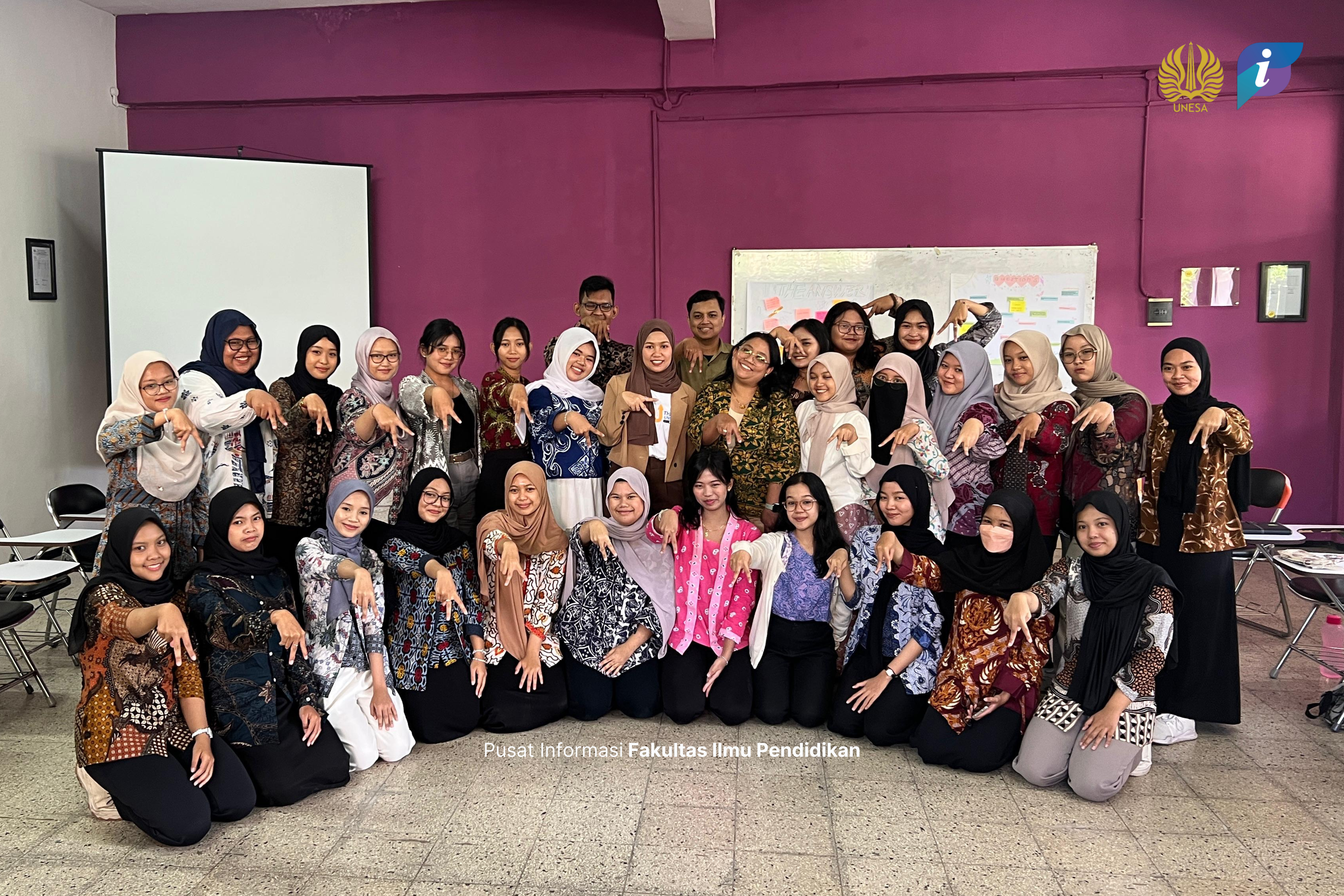 Wujudkan Internasionalisasi Pendidikan, Prodi BK UNESA Bahas Kesetaraan Gender Hadirkan Dosen dari Negeri Seribu Pagoda