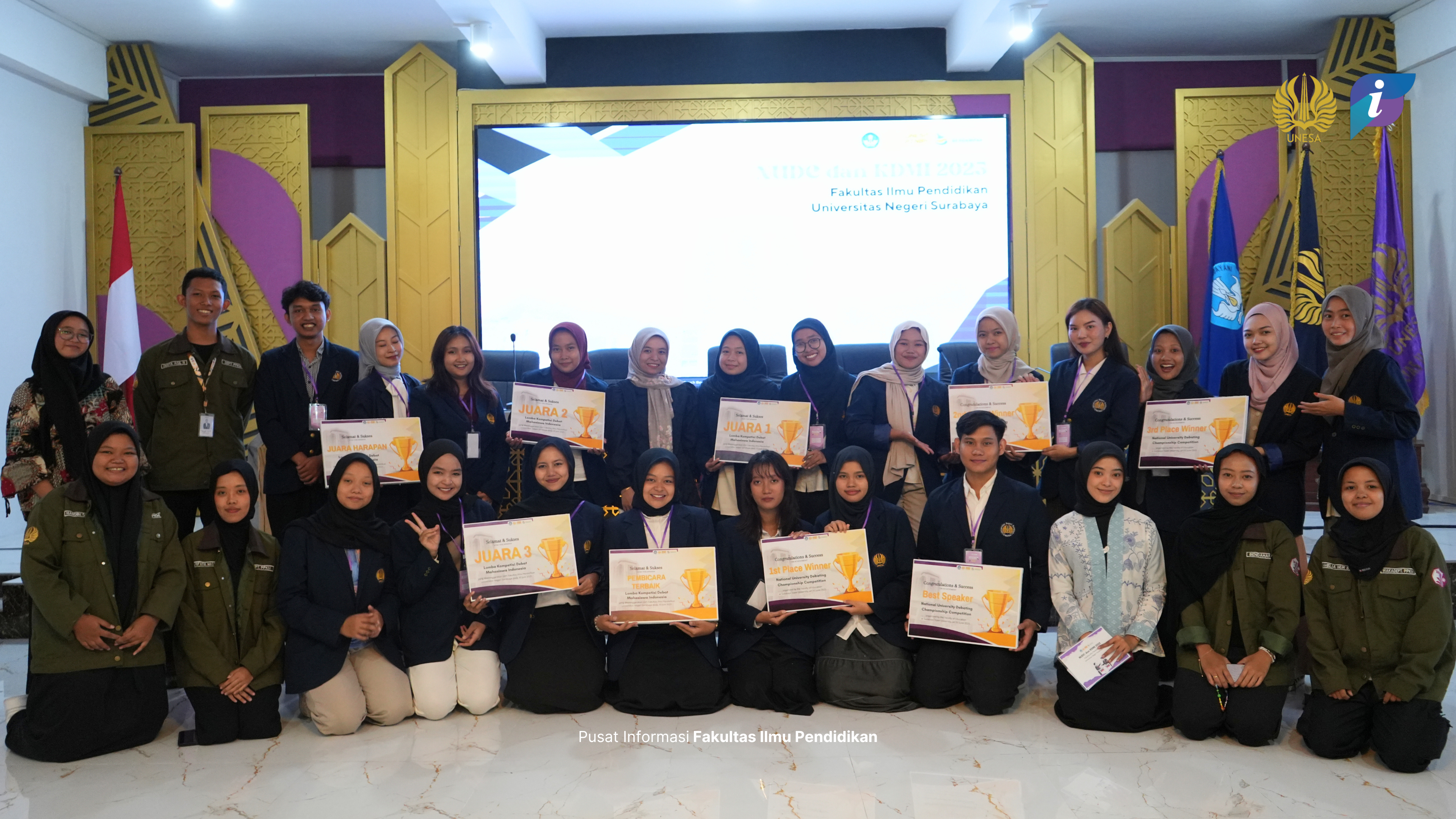 FIP UNESA Gelar Kompetisi Debat KDMI & NUDC 2025