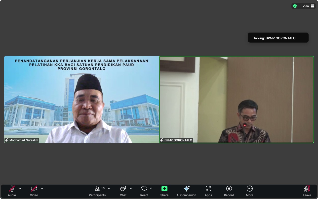 PG-PAUD FIP UNESA dan BPMP Gorontalo Jalin Kerja Sama Pelatihan Koding dan AI untuk PAUD
