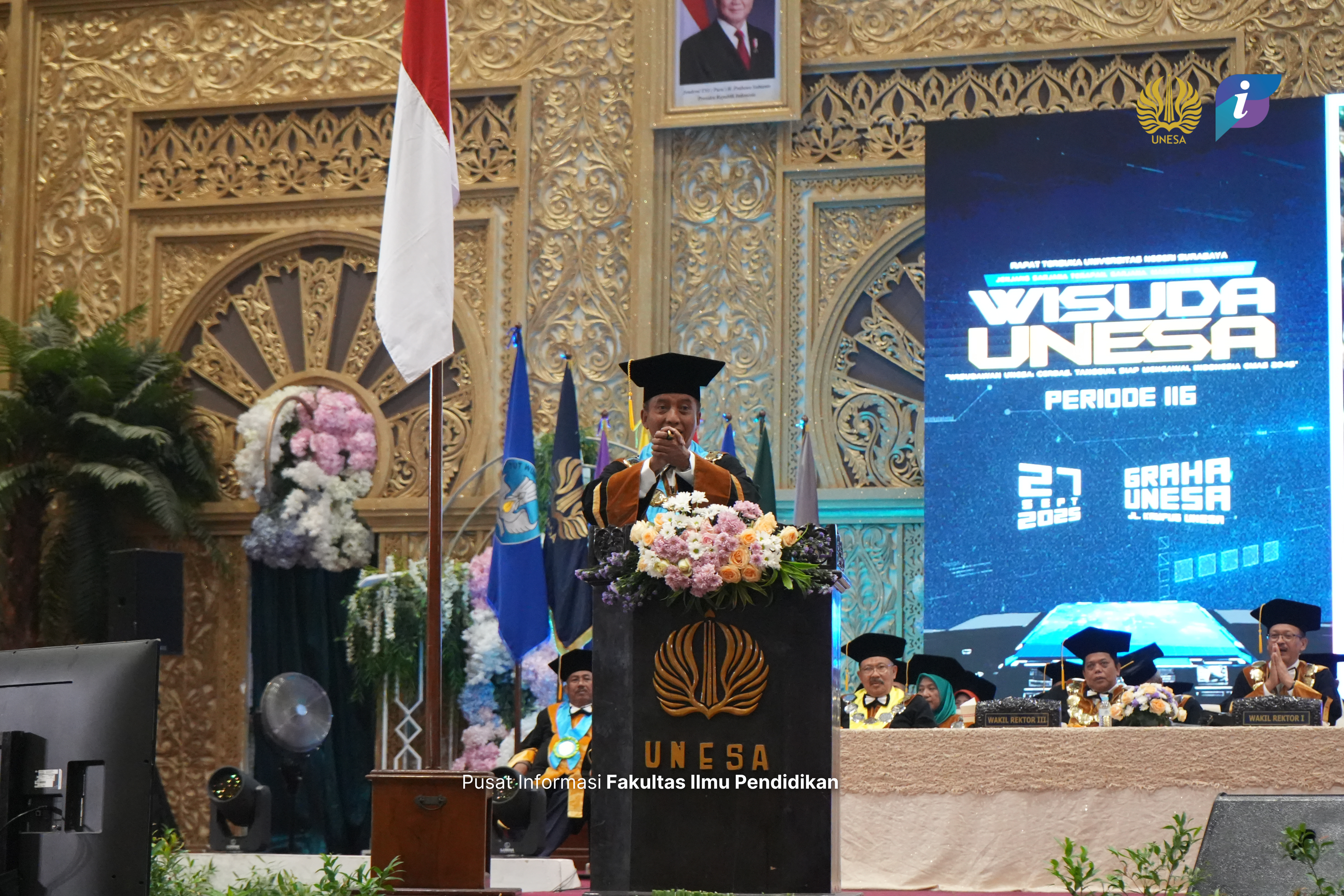 FIP Kembali Torehkan Wisudawan Terbaik di Wisuda UNESA ke-116