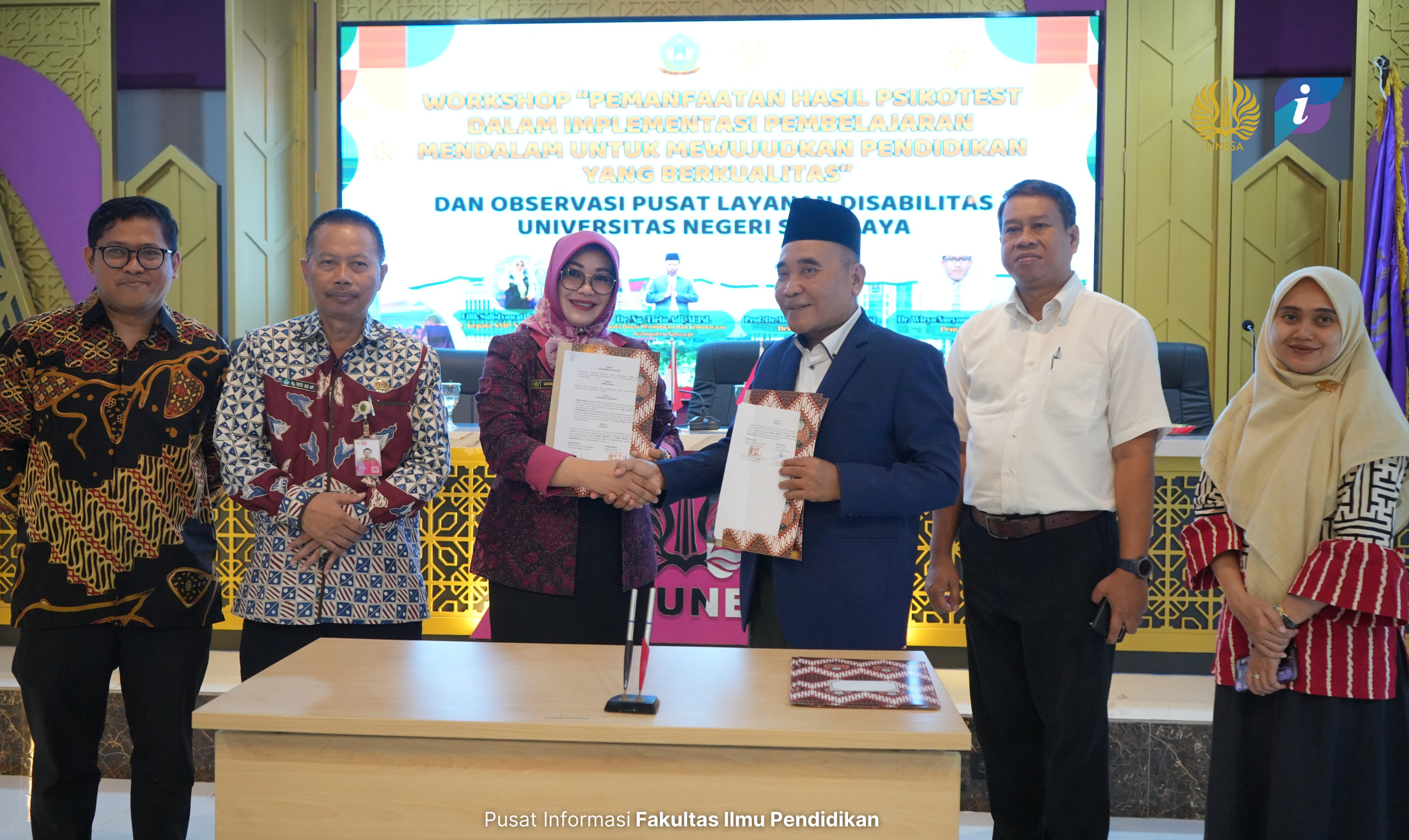 Bangun Sinergi Pendidikan, FIP UNESA dan SMPN 1 Wonoayu Bahas Strategi Pembelajaran Berkualitas