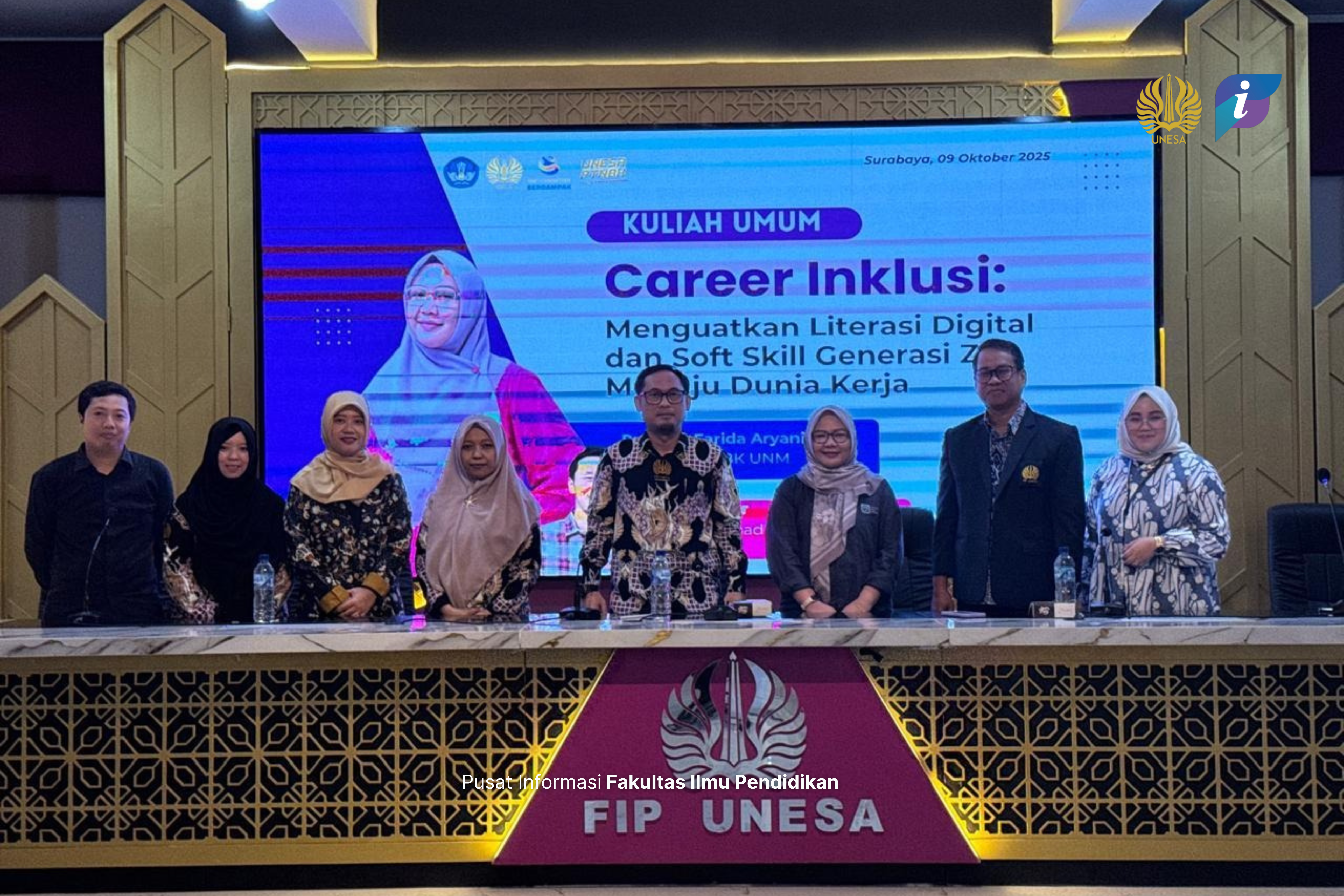 BK FIP UNESA Gelar Kuliah Tamu 'Career Inklusi' Dorong Generasi Z Siap Hadapi Transformasi Dunia Kerja