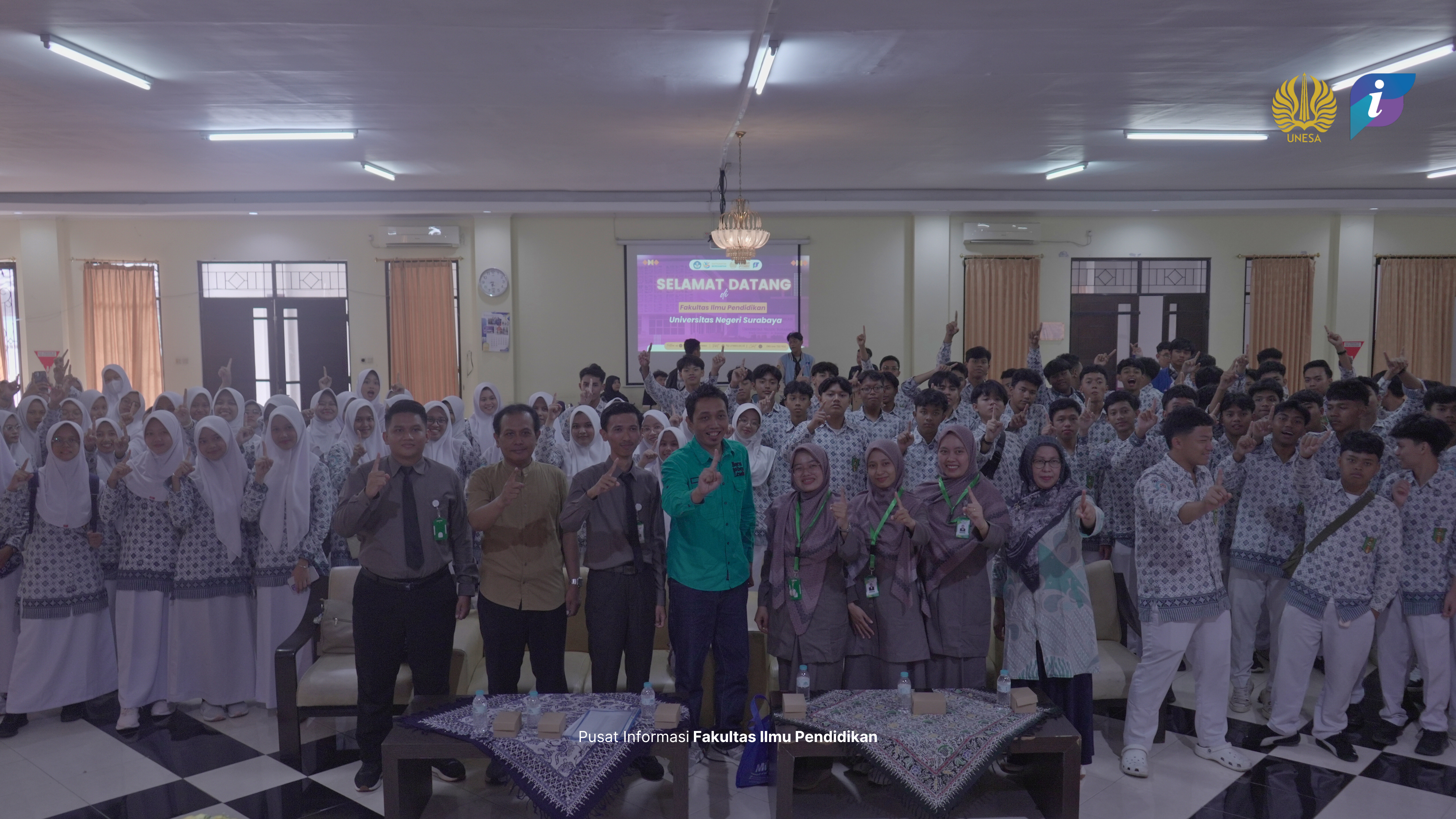 Sambut Kunjungan SMA Muhammadiyah Metro Lampung, FIP UNESA Kenalkan Dunia Kampus dan Pendidikan Tinggi