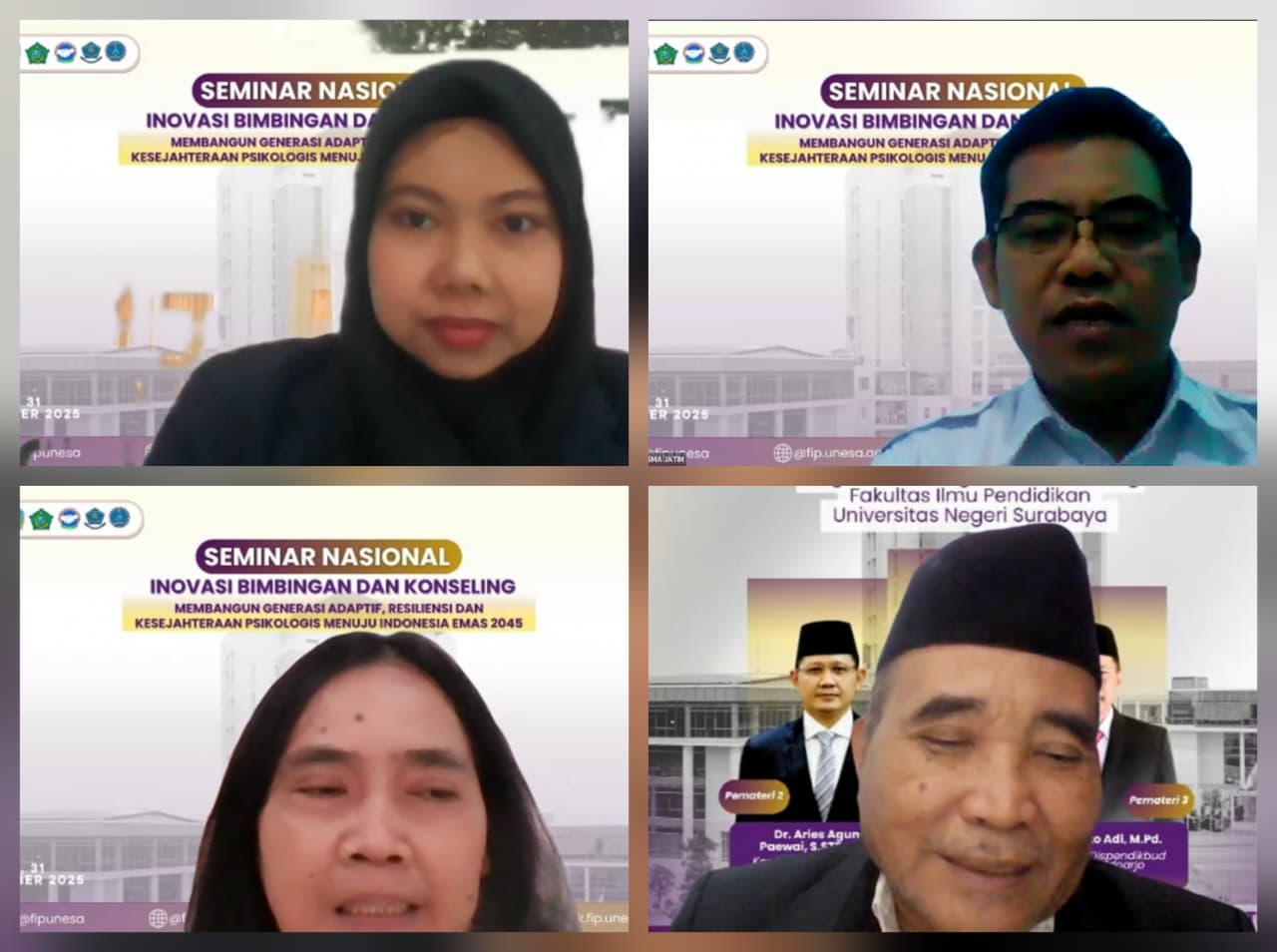 S2 BK FIP UNESA Gaungkan Peran Konselor dalam Membangun Kesejahteraan Psikologis Generasi Muda