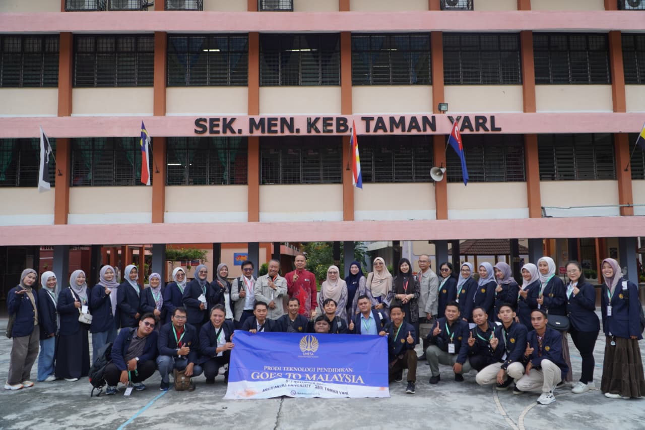 Mahasiswa S2 Teknologi Pendidikan UNESA Laksanakan Kunjungan Studi ke SMK Taman Yarl Kuala Lumpur