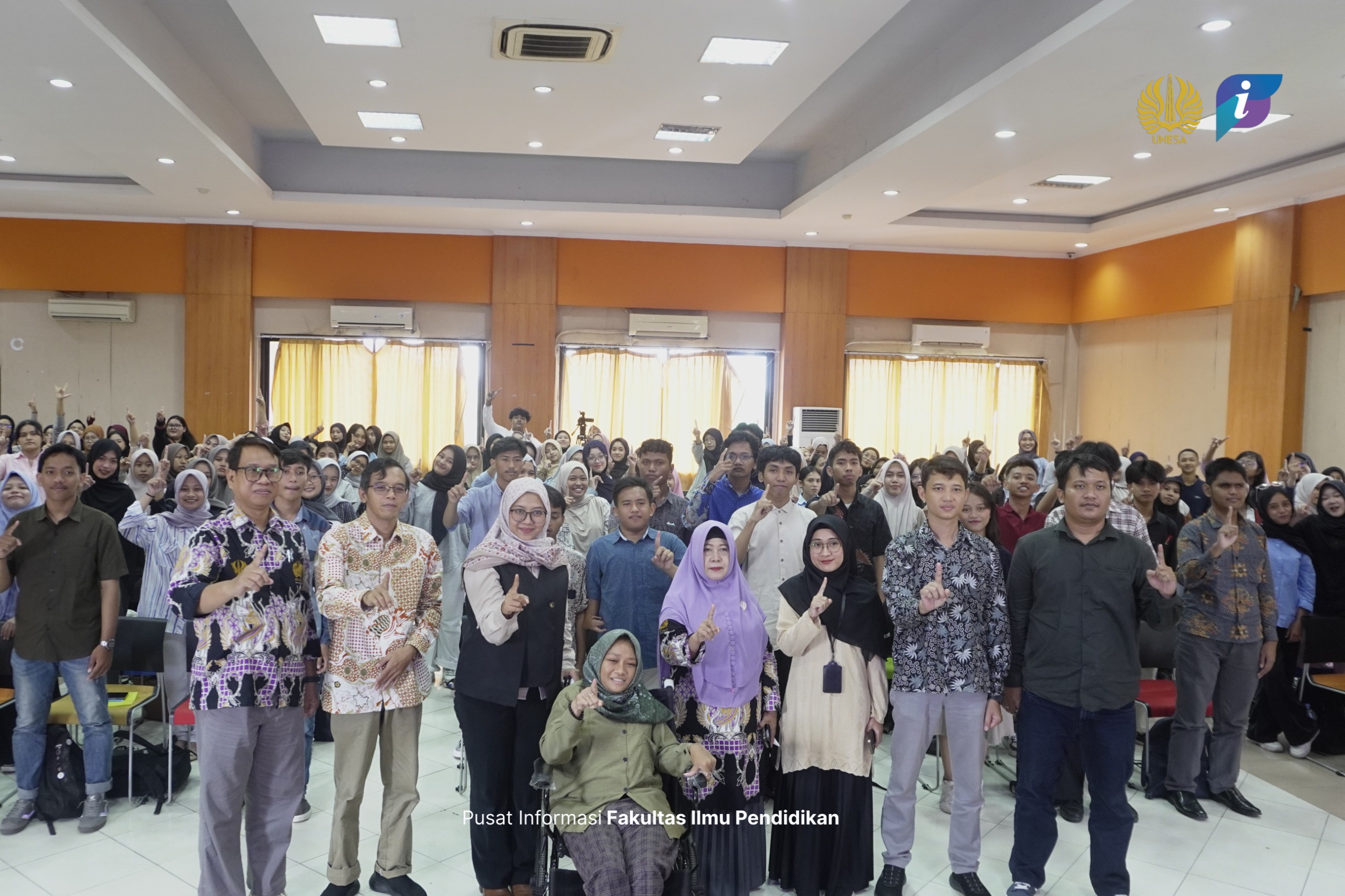 PLB FIP UNESA Gelar Kuliah Tamu Bersama KND Bahas Inklusi Disabilitas di Indonesia