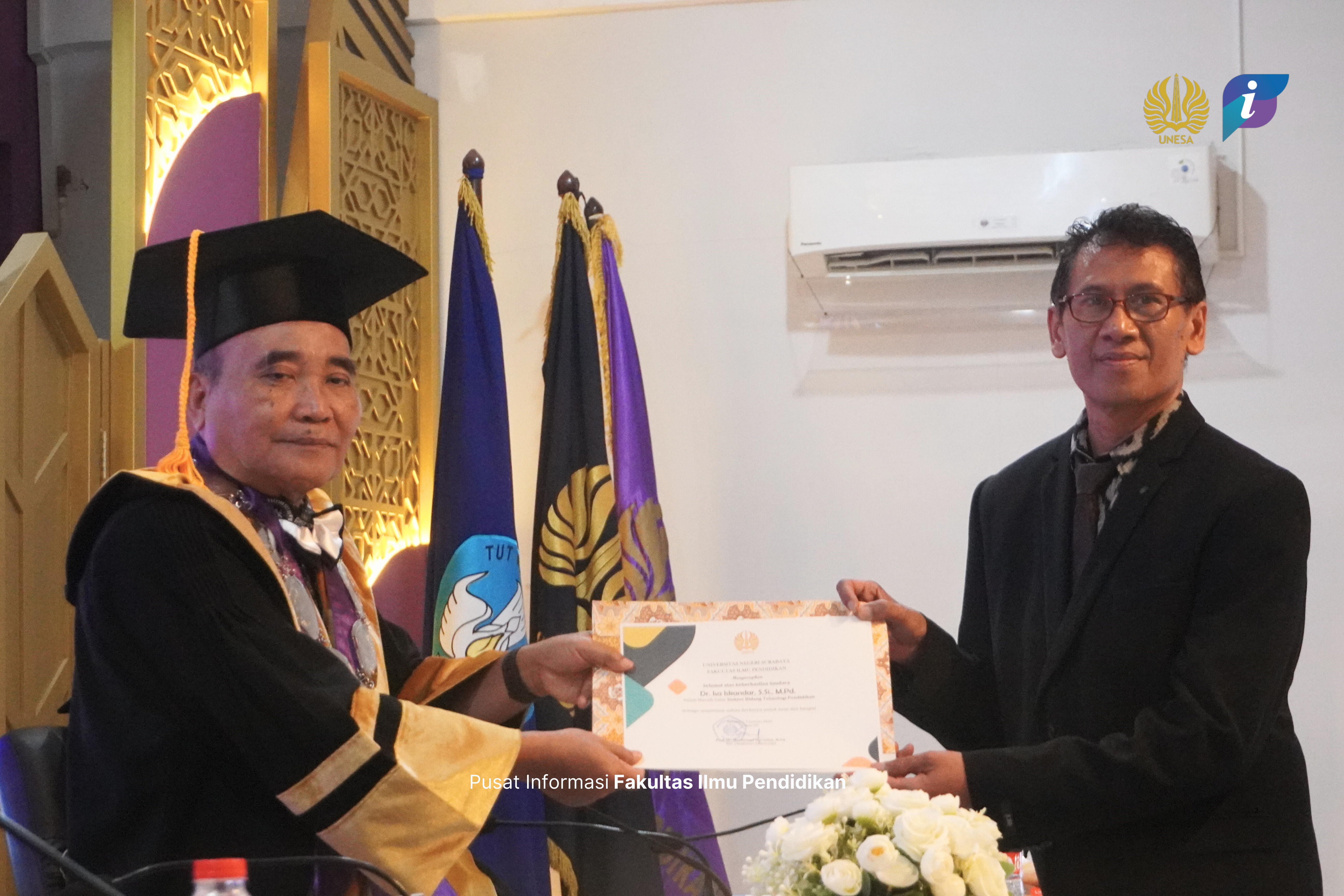 Isa Iskandar Resmi Raih Gelar Doktor ke-149 TP FIP UNESA melalui Pengembangan Model iSCaN-MSL