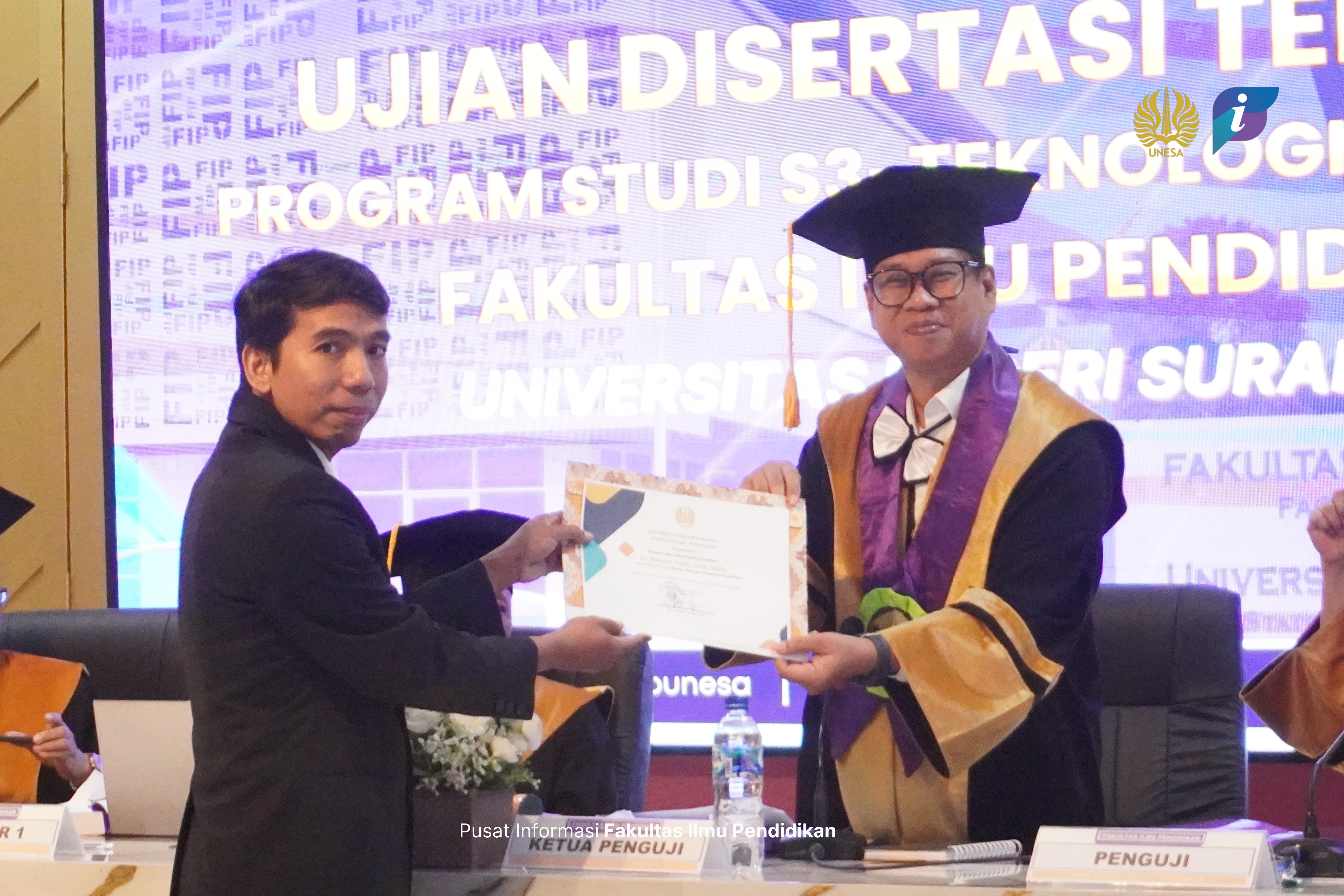 Teliti CBCL dan Number Sense, Ahmad Hatip Resmi Sandang Gelar Doktor