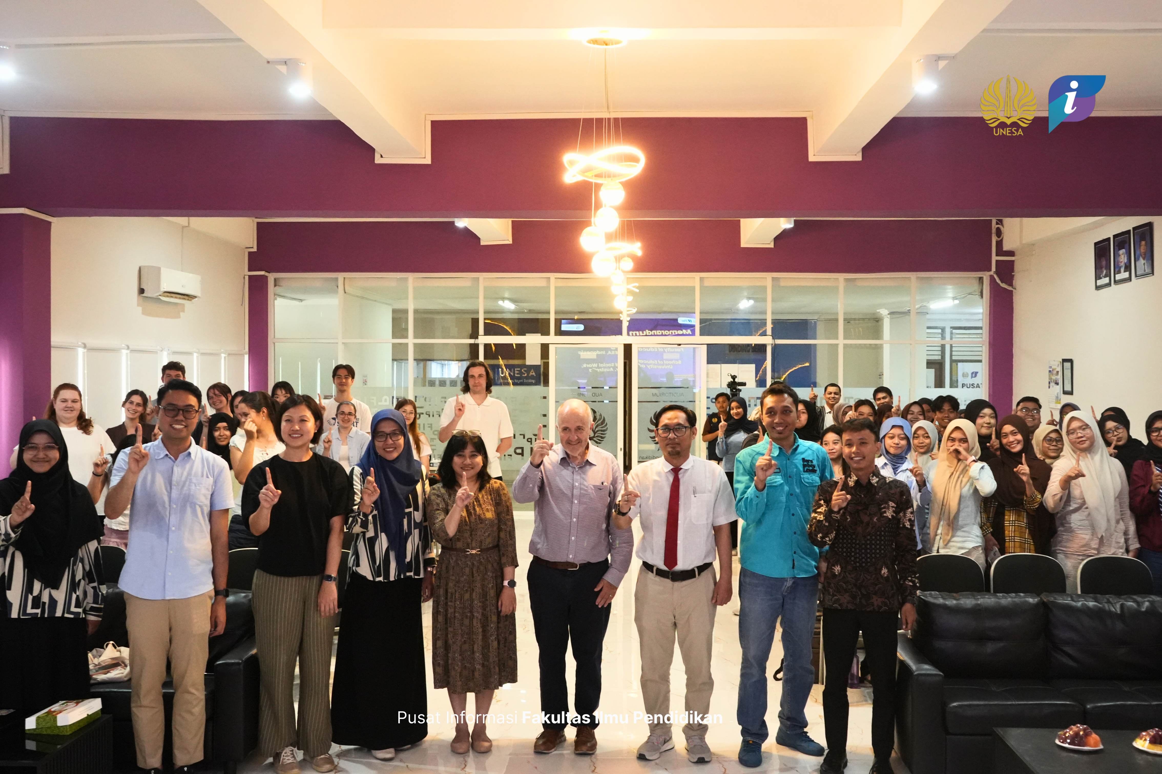 Perkuat Jejaring Global, FIP UNESA Resmi Gandeng University of Sydney dalam Kerja Sama Pendidikan dan Riset