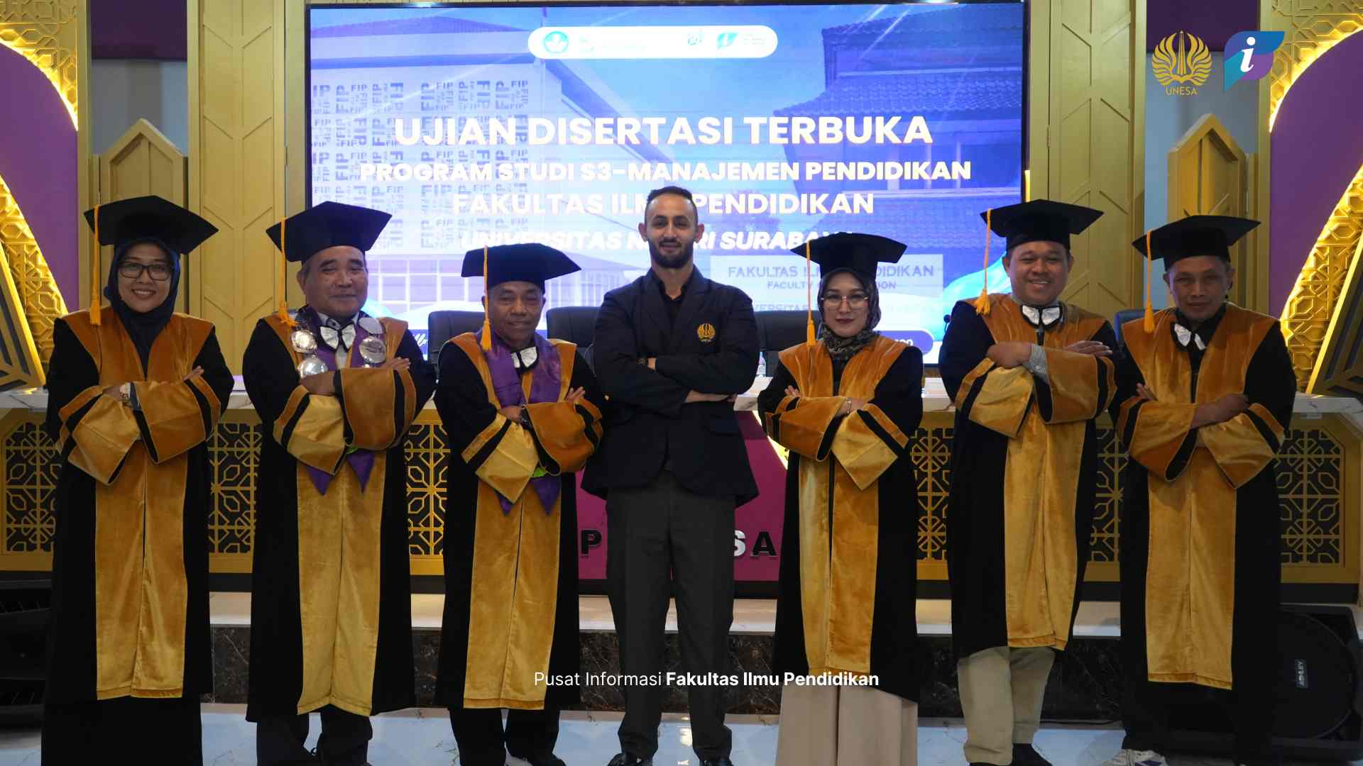 Raih Gelar Doktor MP FIP UNESA, Aseel Elhabib Gasem Jheshi Riset Kompetensi Guru Berbasis Tren Global