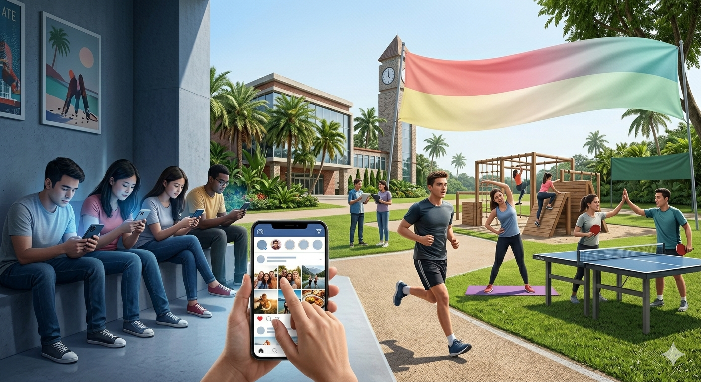 Kampus Sadar Digital: Membangun Literasi Fisik di Tengah Gempuran Budaya ‘Scrolling’ Tanpa Henti.