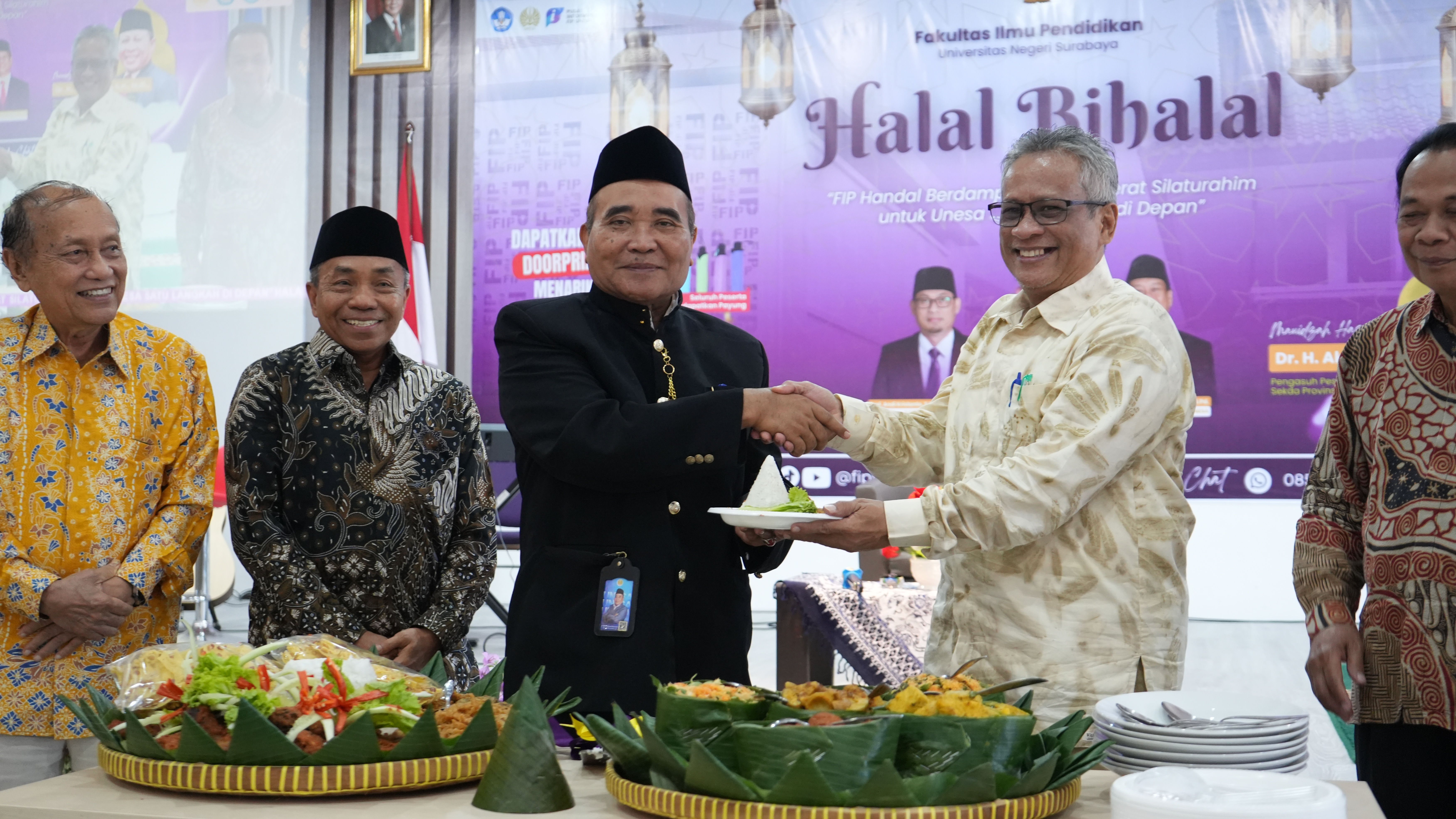 Pererat Kebersamaan, FIP UNESA Gelar Halalbihalal dengan Semangat "Handal Berdampak"