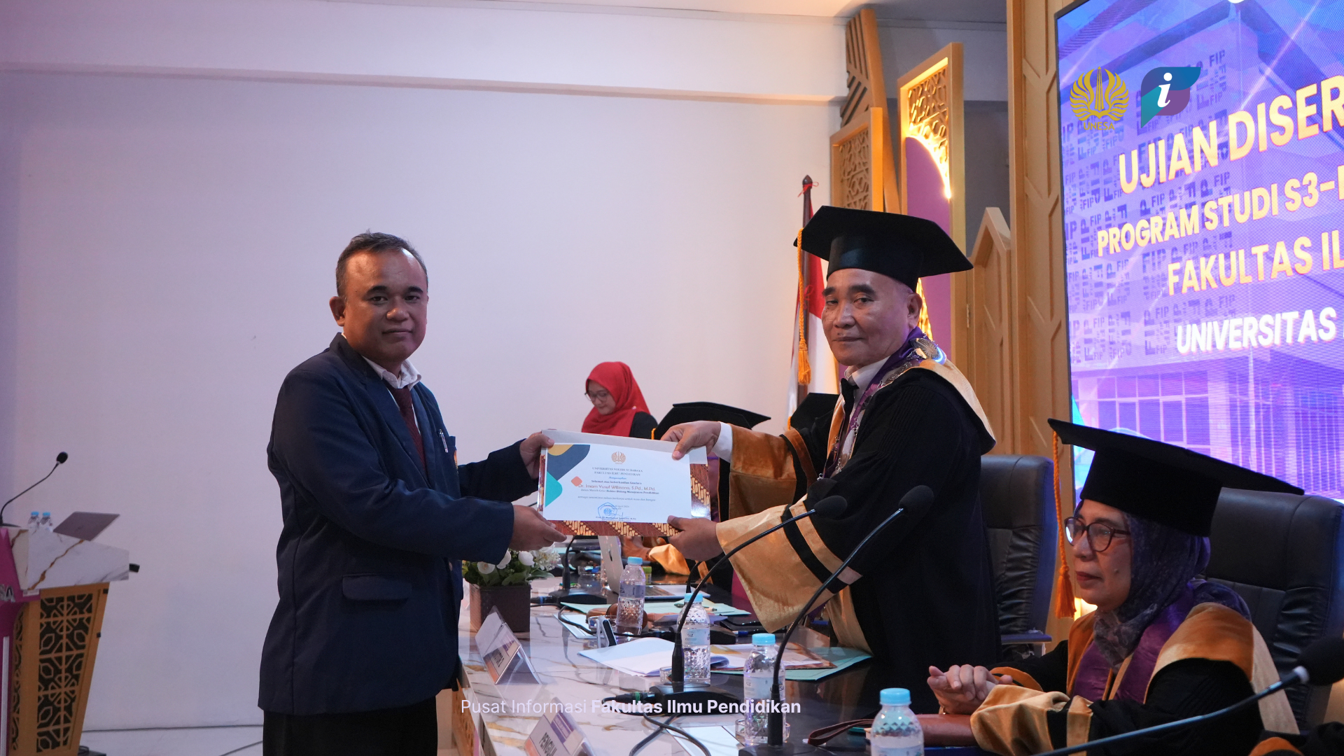 Bahas Penguatan Pendidikan Karakter di SMK, Promovenda S3 MP FIP UNESA Raih Nilai A