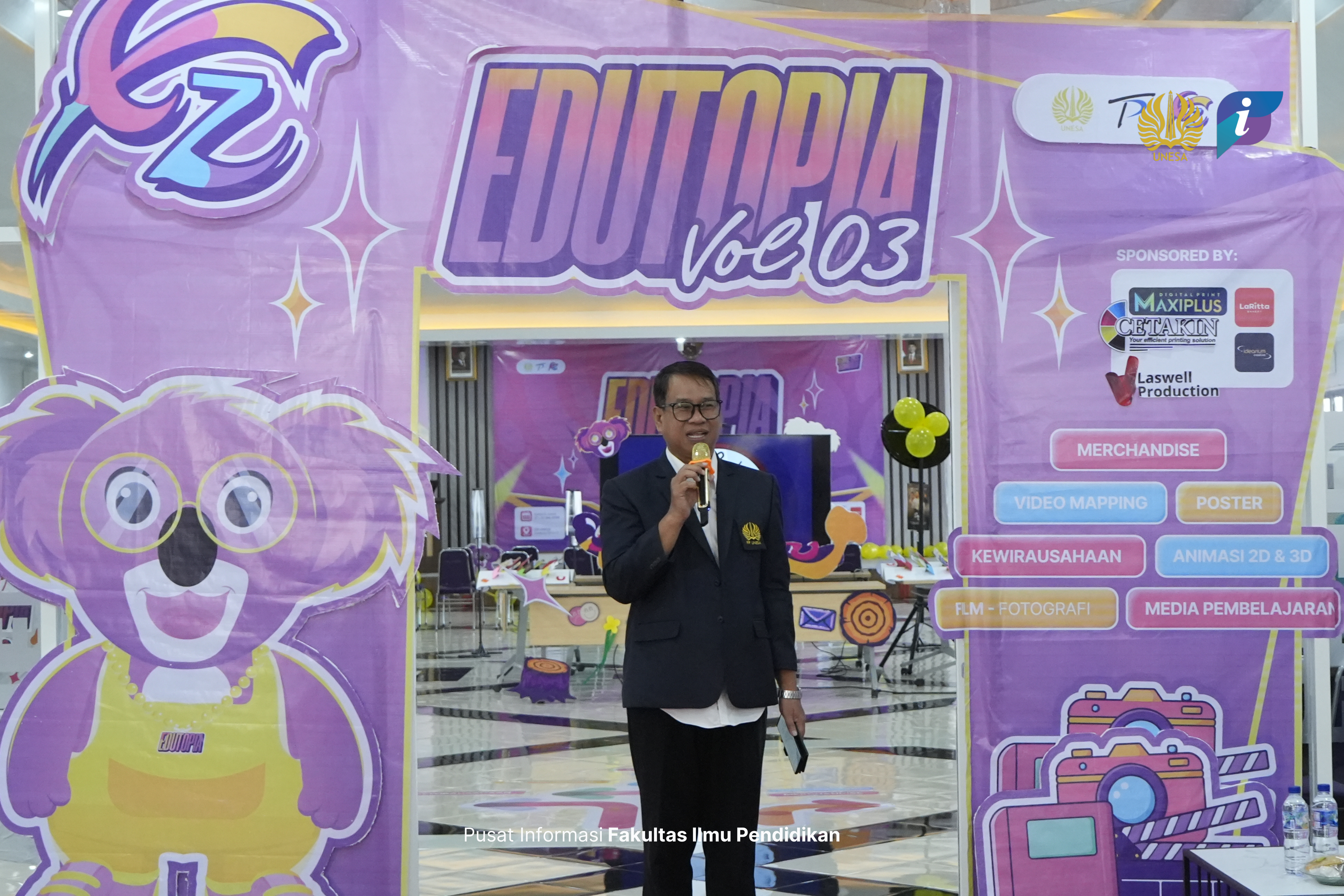 Edutopia Vol. 3 Dorong Inovasi Pendidikan Digital Berbasis Kreativitas Mahasiswa&nbsp;