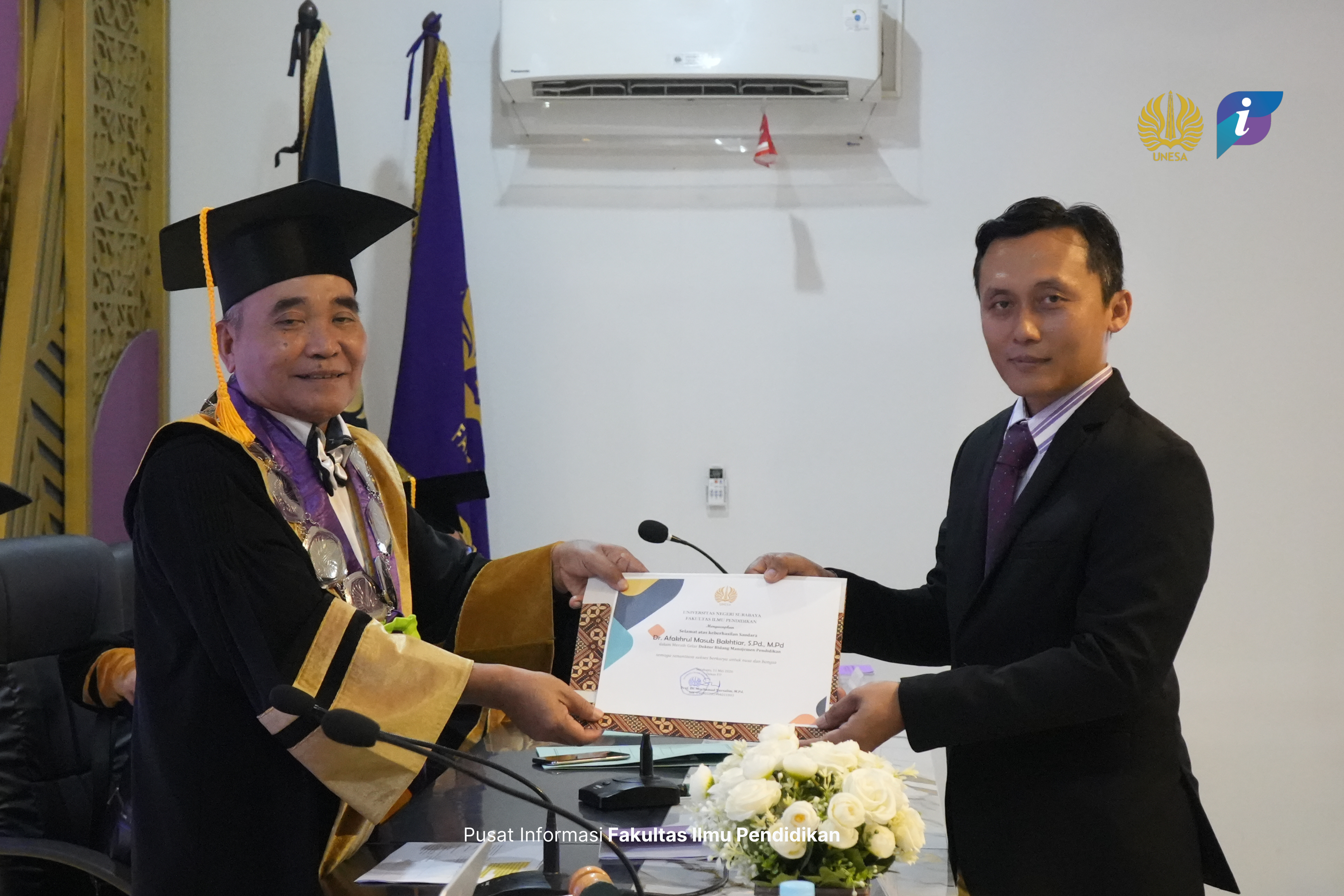 Sidang Disertasi Manajemen Pendidikan UNESA Dorong Peningkatan Mutu Pendidikan Berkualitas