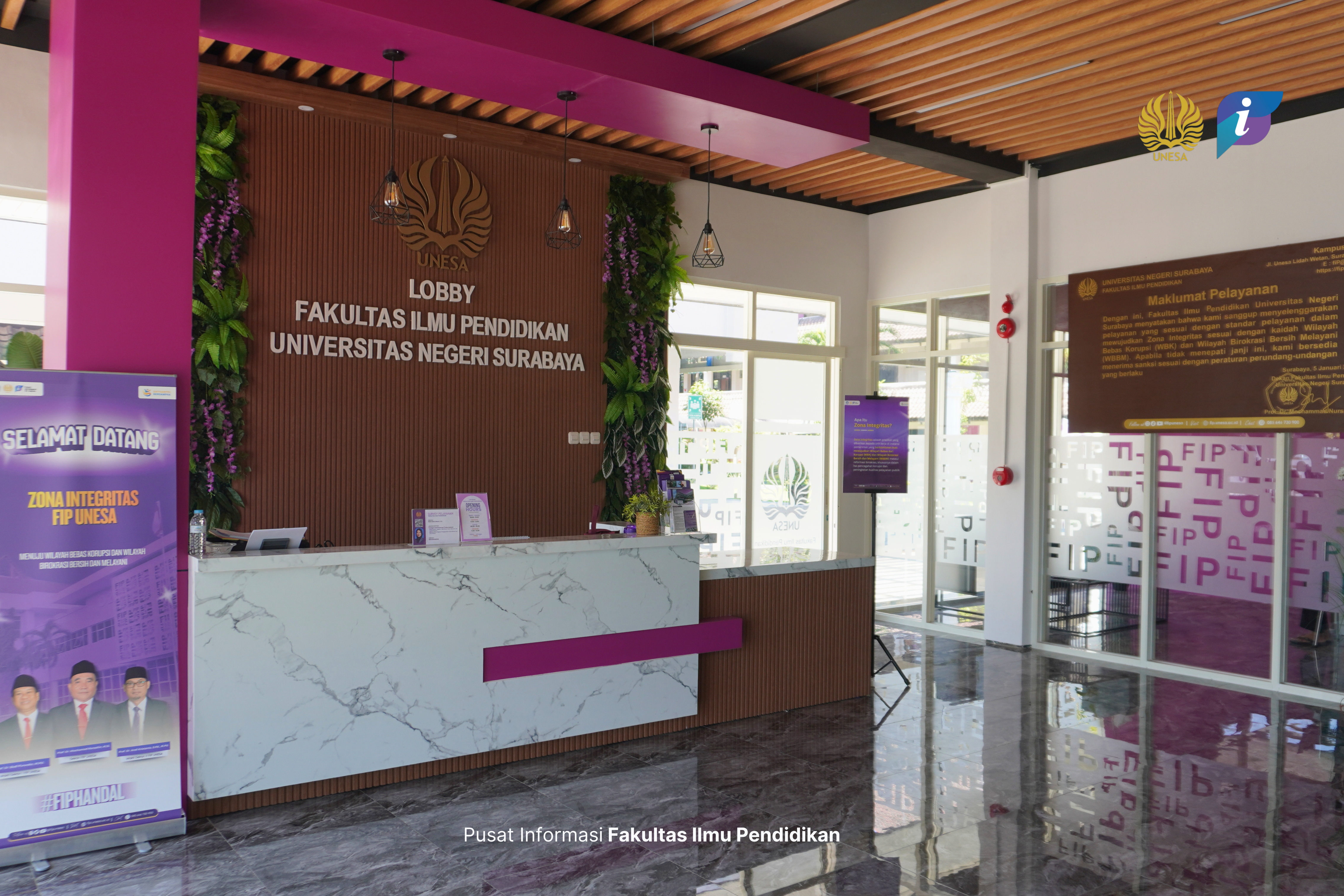 Lobby FIP UNESA Hadir untuk Memperkuat Citra Pelayanan Kampus yang Profesional
