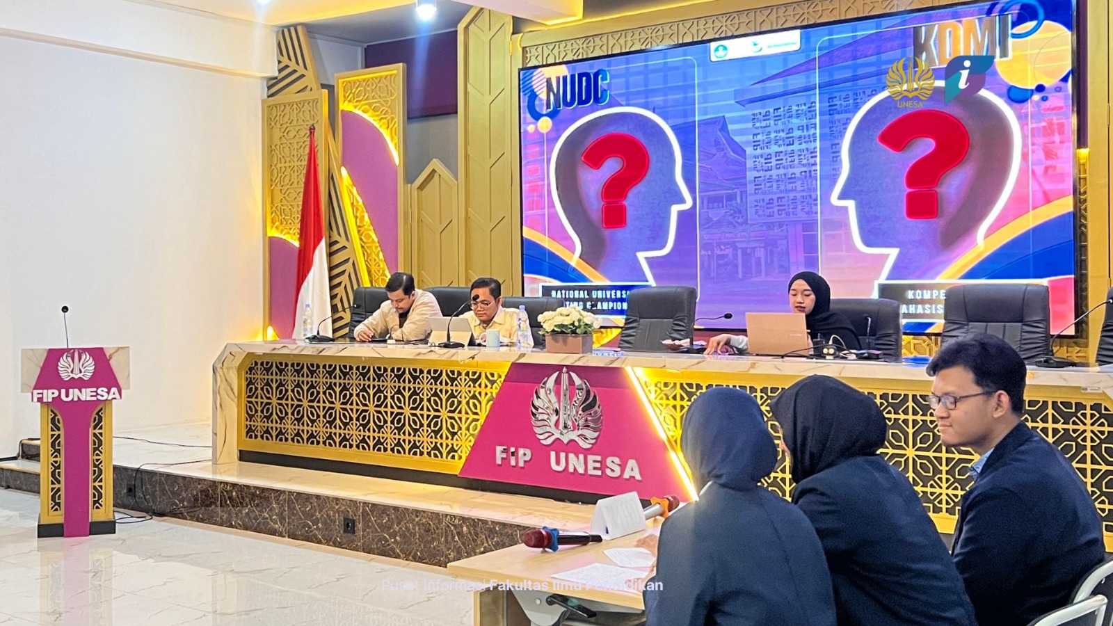 Asah Critical Thinking, FIP UNESA Sukses gelar NUDC dan KDMI 2026