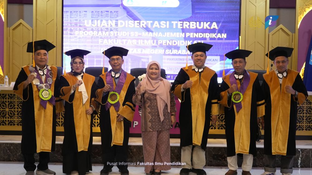 S3 Manajemen Pendidikan UNESA Kembali Melahirkan Doktor Baru Lewat Program “Aku Suka Baca”