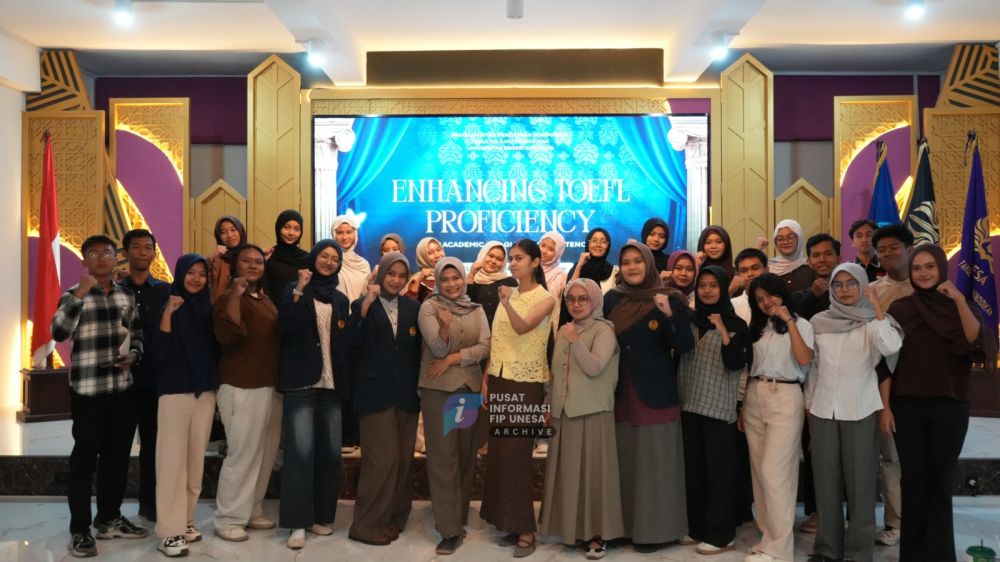 Perkuat Kompetensi Akademik dan Global, Prodi Pendidikan Non Formal FIP UNESA Bekali Mahasiswa Kiat Hadapi TOEFL 